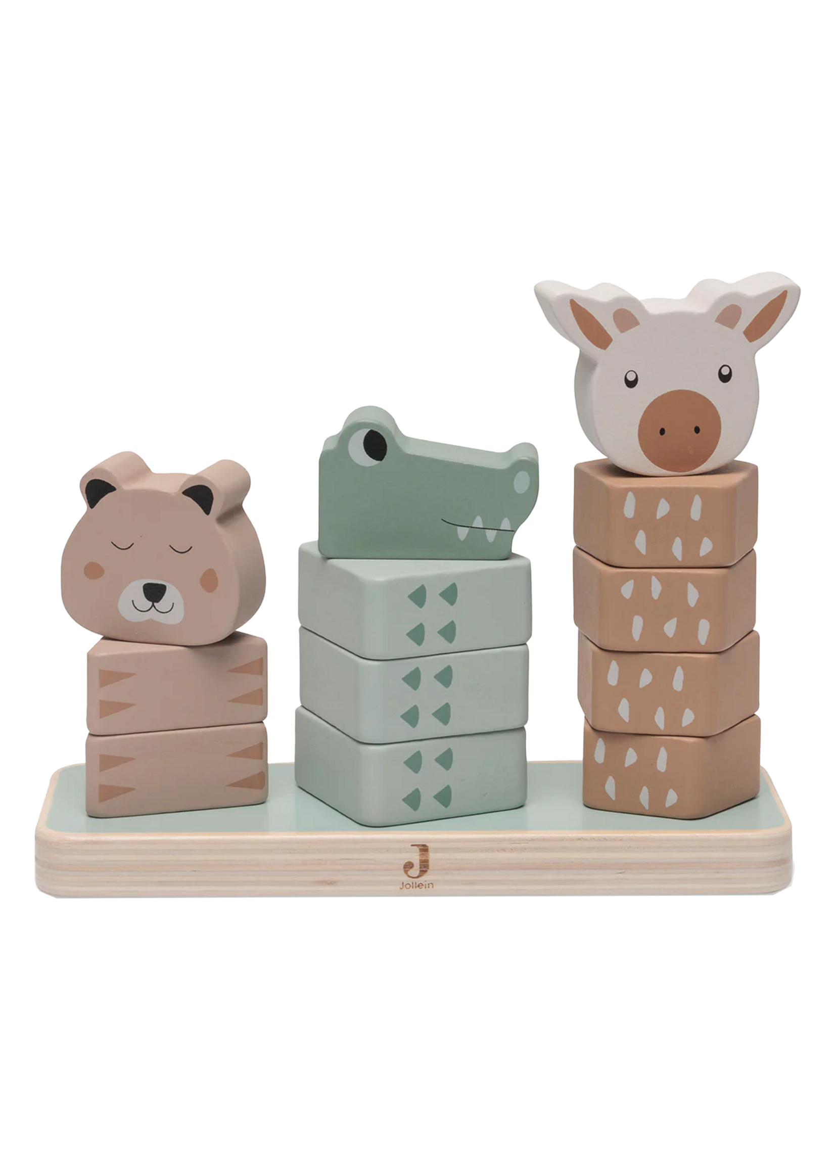 Jollein Houten Stapeltoren - Jungle Jambo
