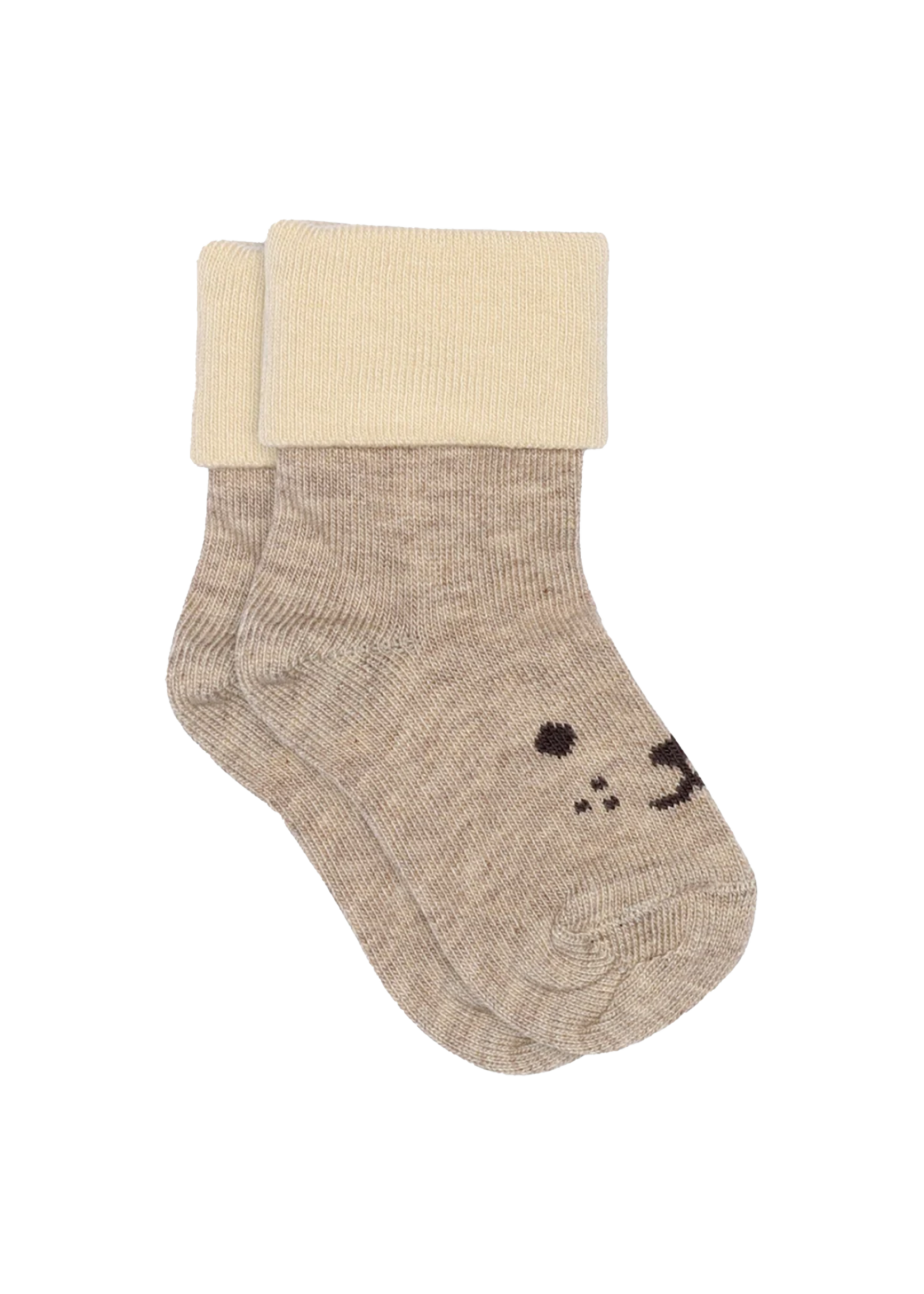 MP Denmark Anton socks | Light Brown Melange