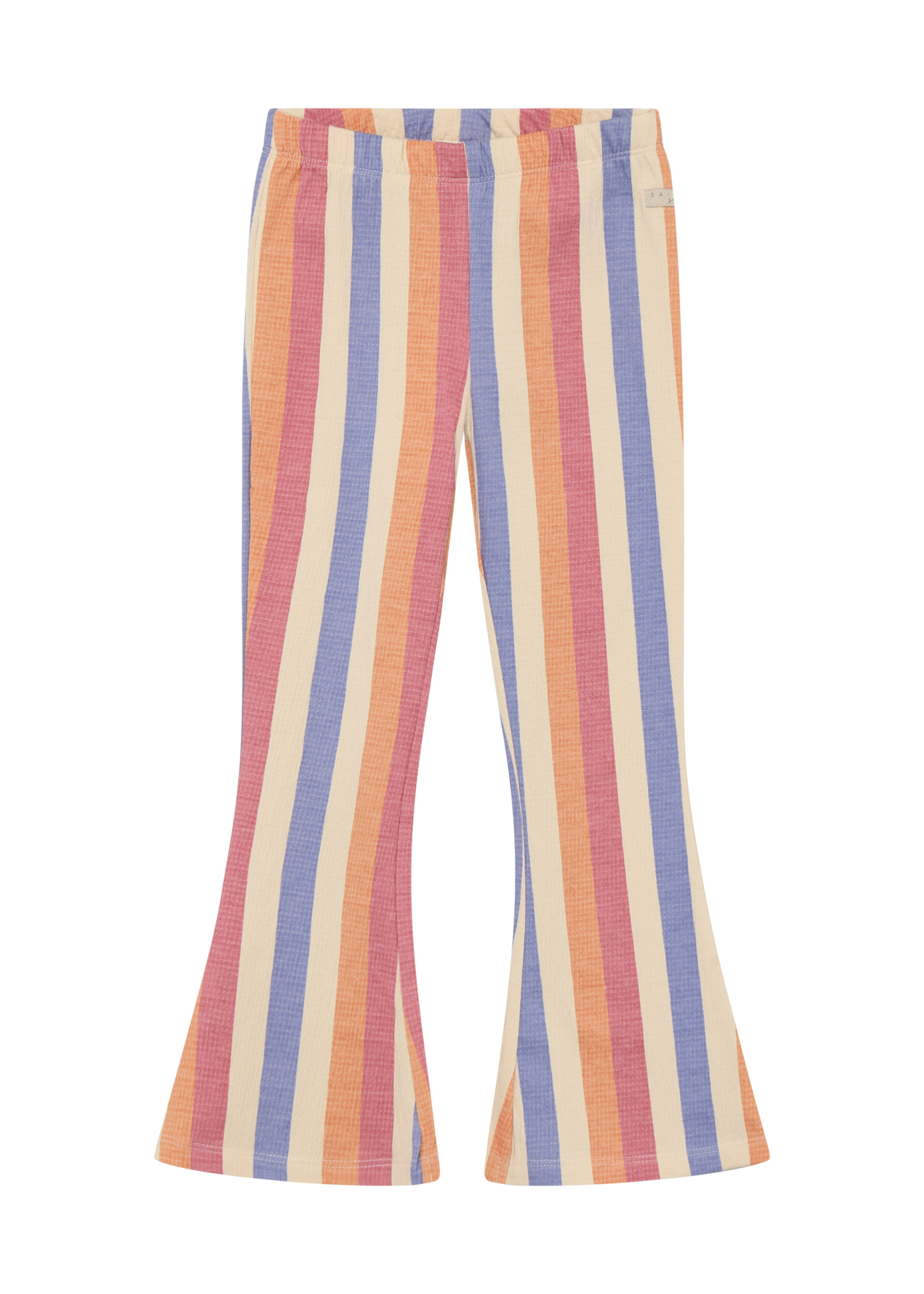 Daily 7 Flared Legging Striped Heather Rose