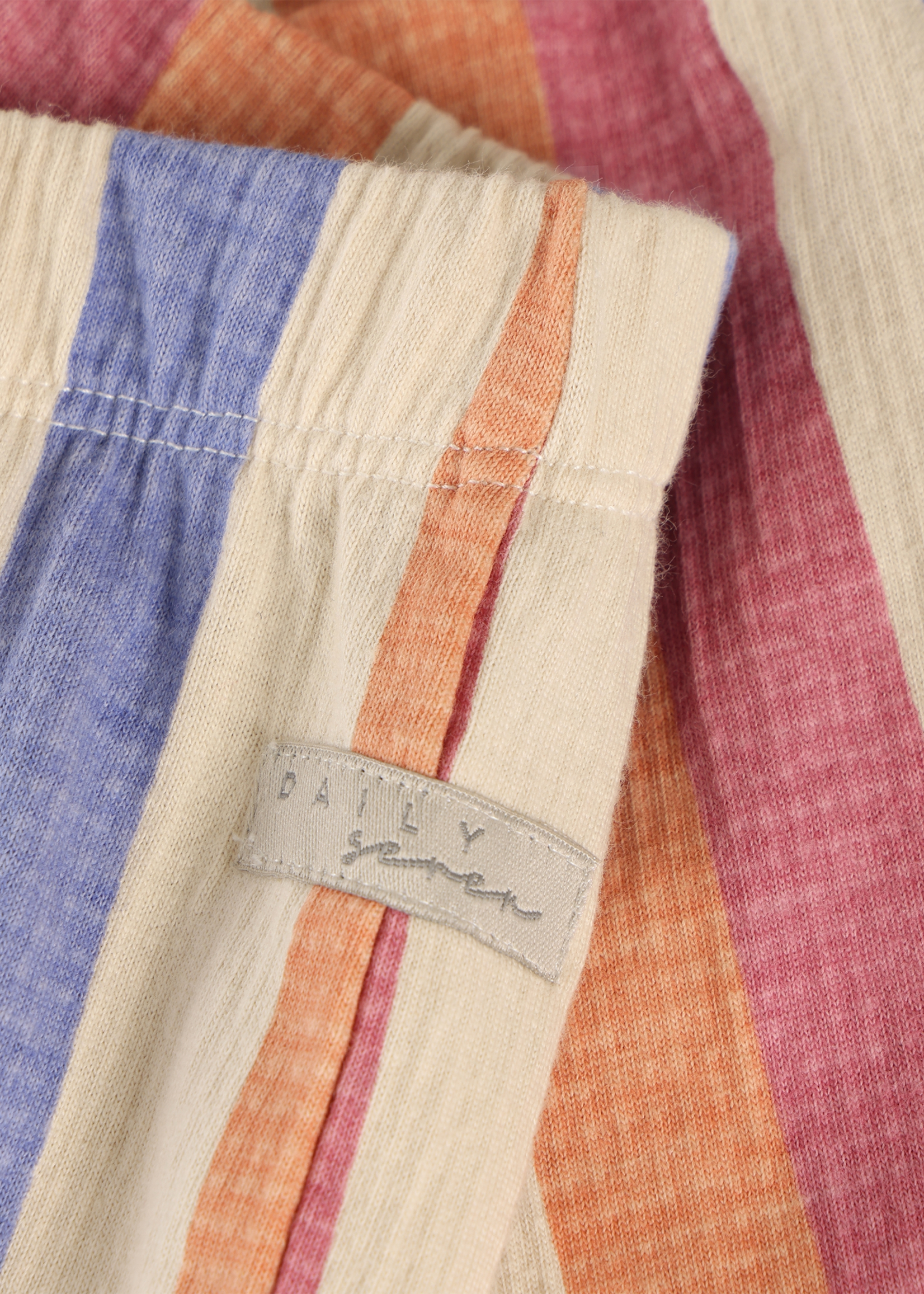 Daily 7 Flared Legging Striped Heather Rose