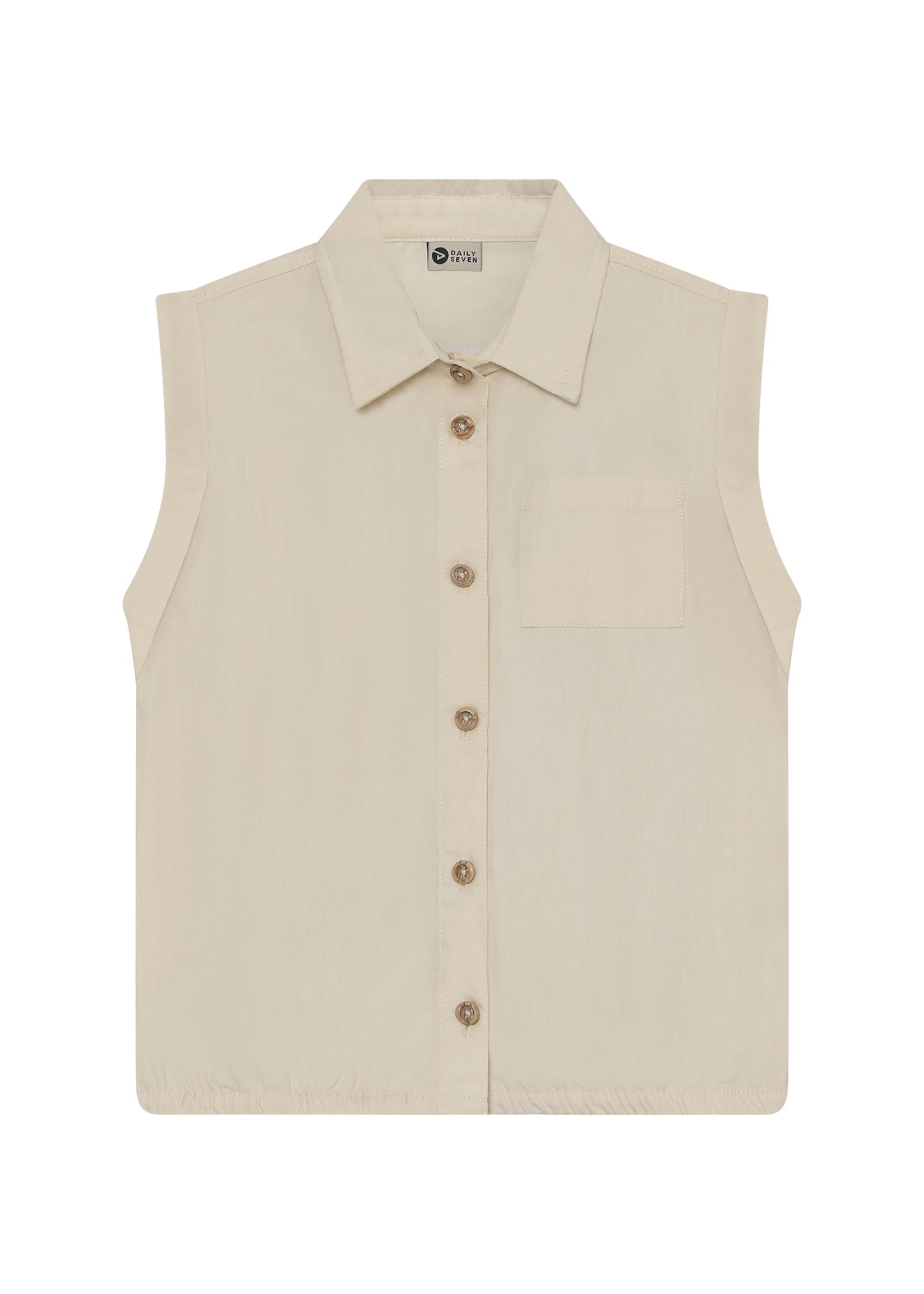 Daily 7 Shirt Backprint Sandshell