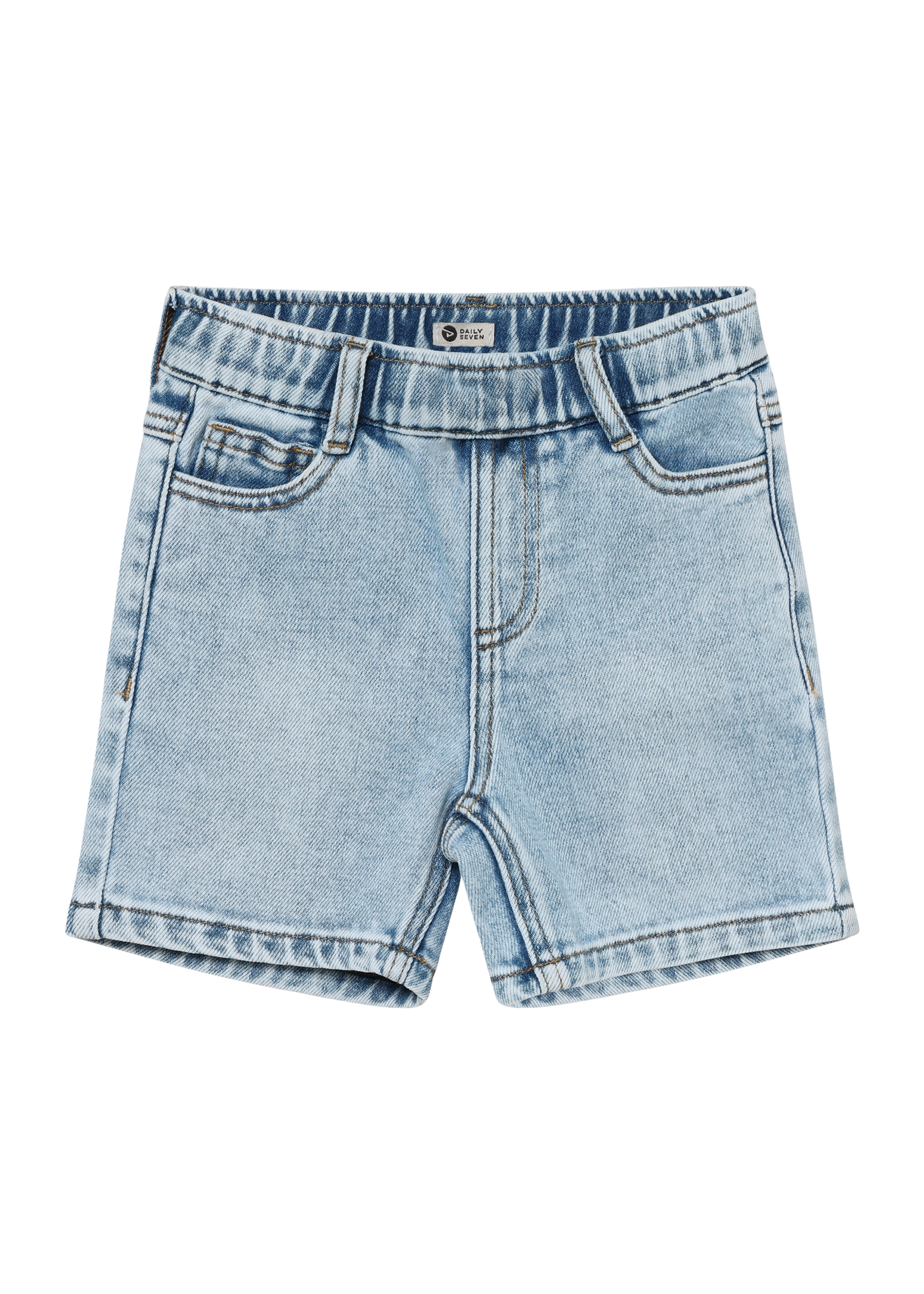 Daily 7 Denim Baggy Shorts Blue Denim