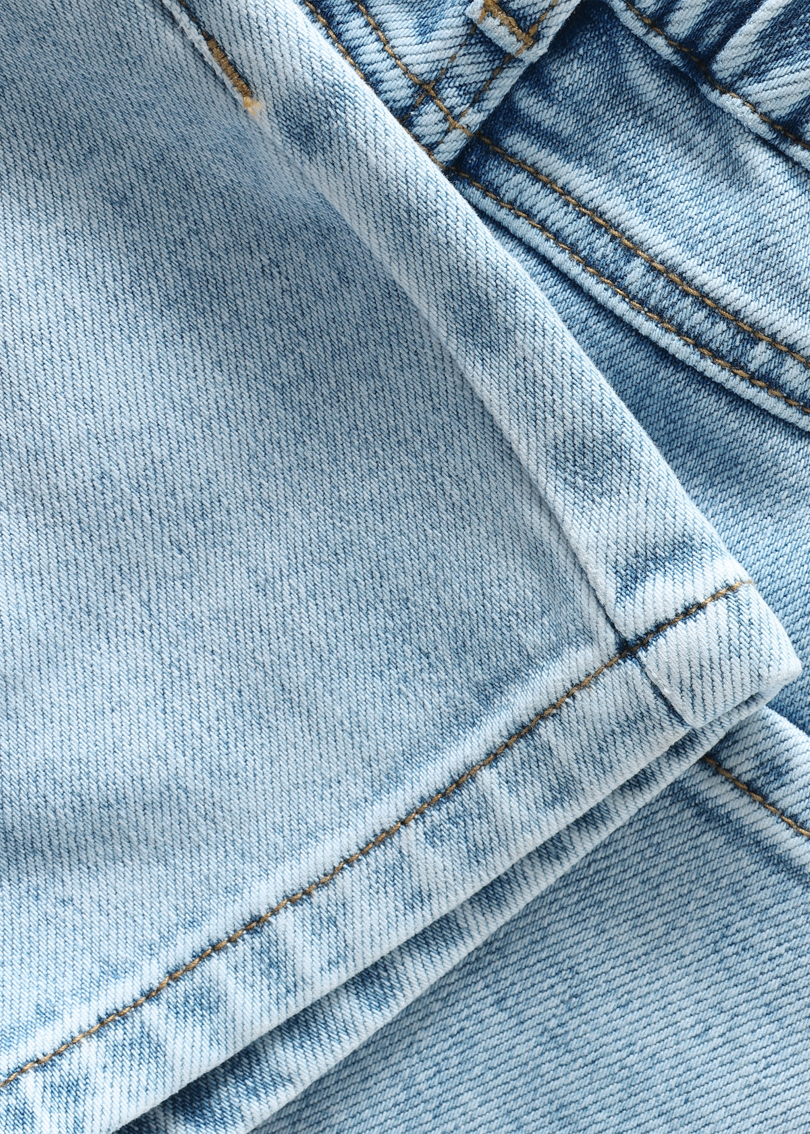 Daily 7 Denim Baggy Shorts Blue Denim