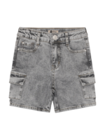 Daily 7 Denim Cargo Shorts Grey Denim