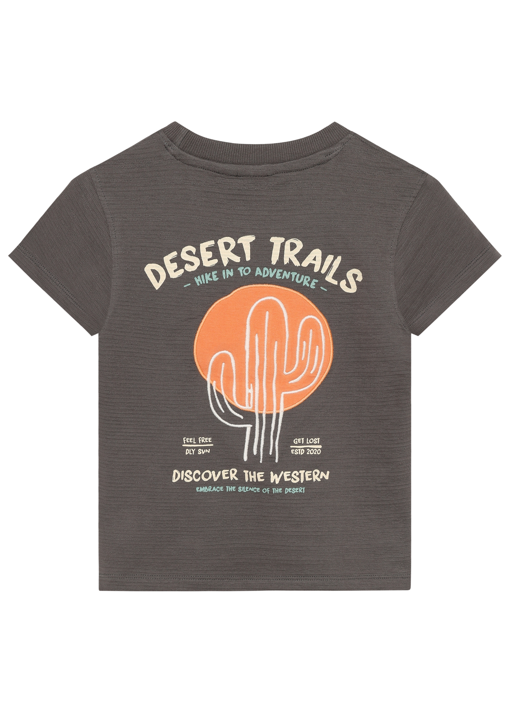 Daily 7 T-shirt Structure Print Thunderstorm