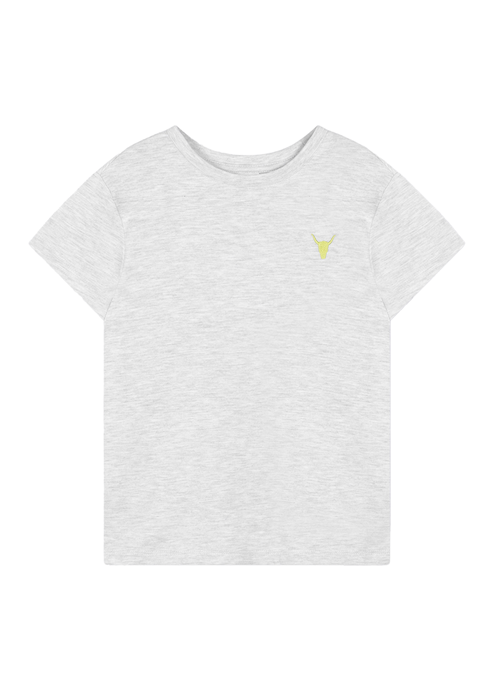 Alix Mini kids knitted tekst print t-shirt