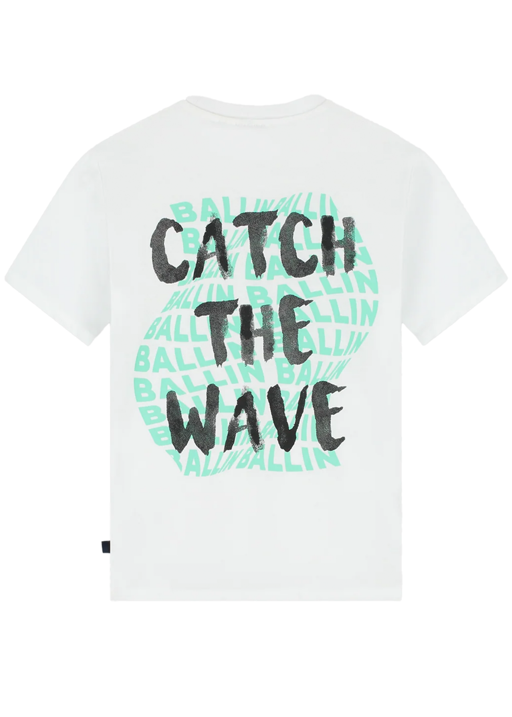 Ballin Junior Catch The Wave T-shirt White
