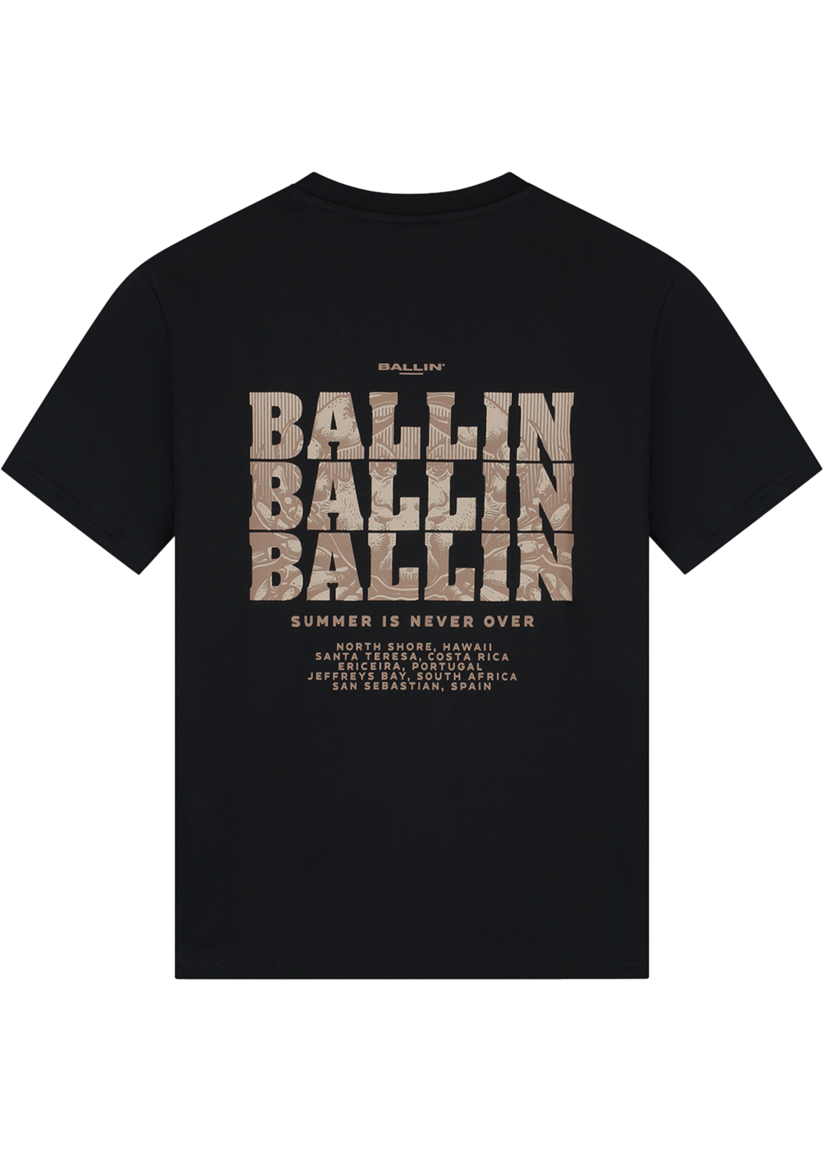 Ballin Junior Summer Is Never Over T-shirt Black
