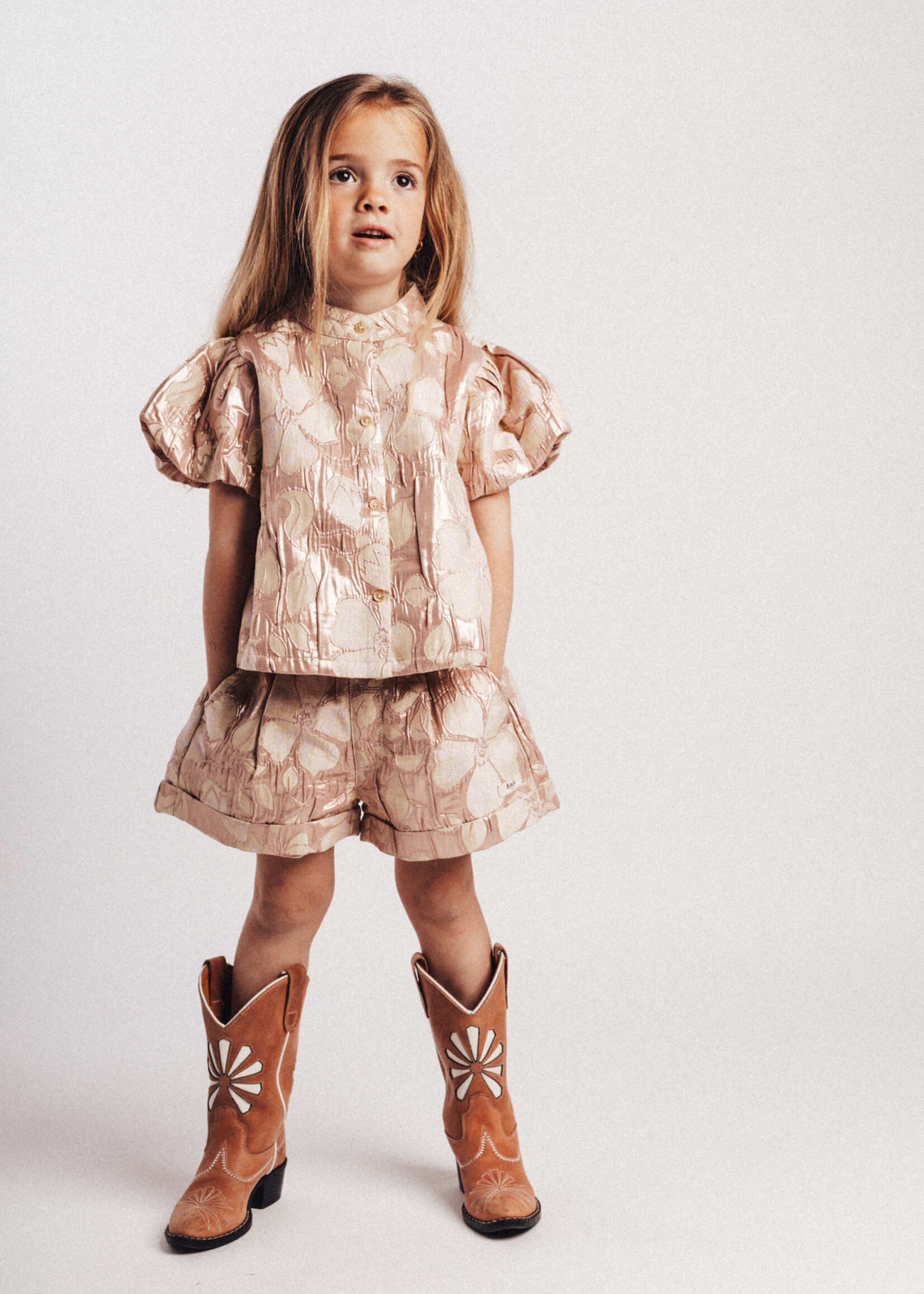 Baje Studio Lian Blouse Creme Fawn