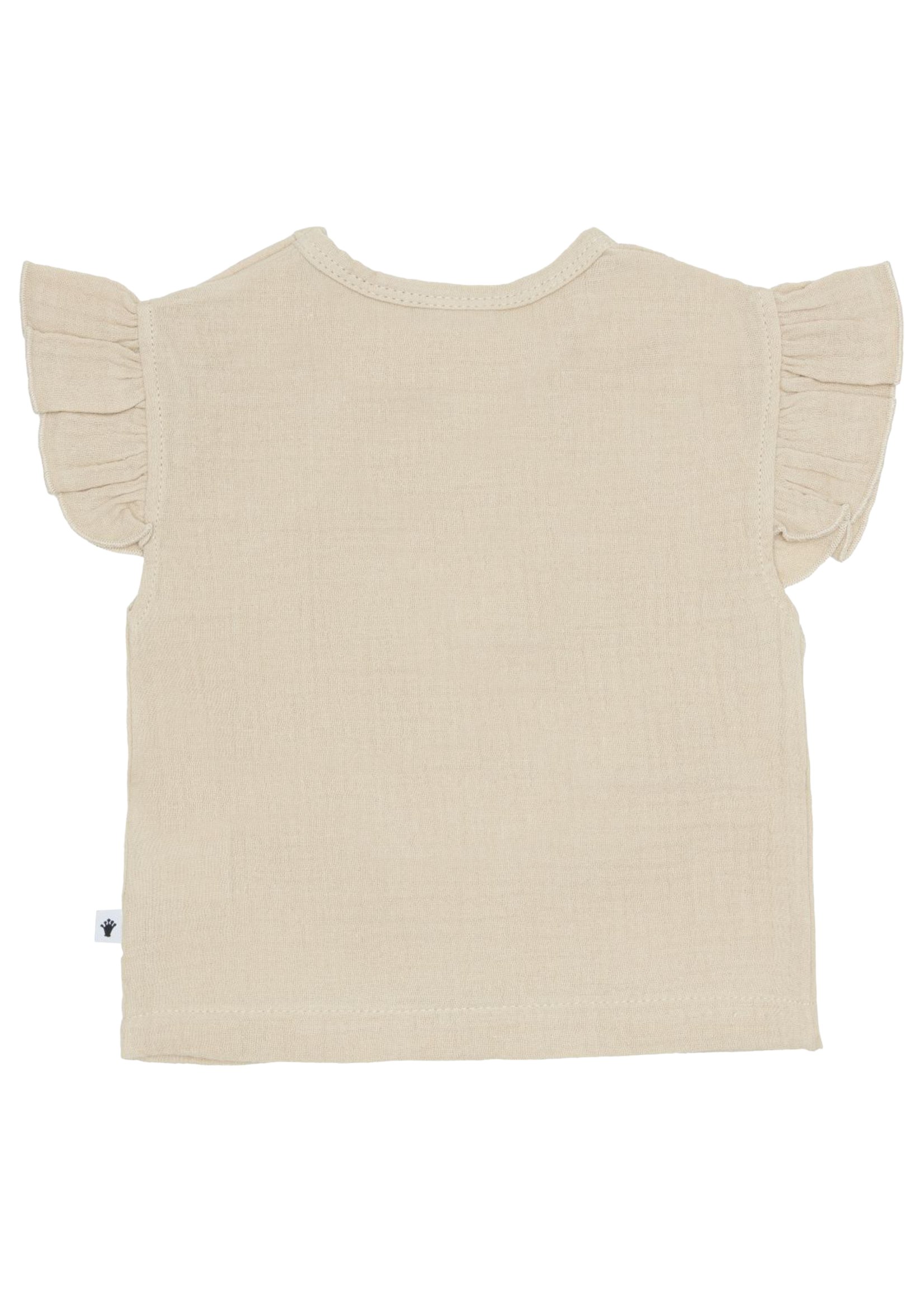 Klein Baby T-shirt Ruffle Mousseline Pepper