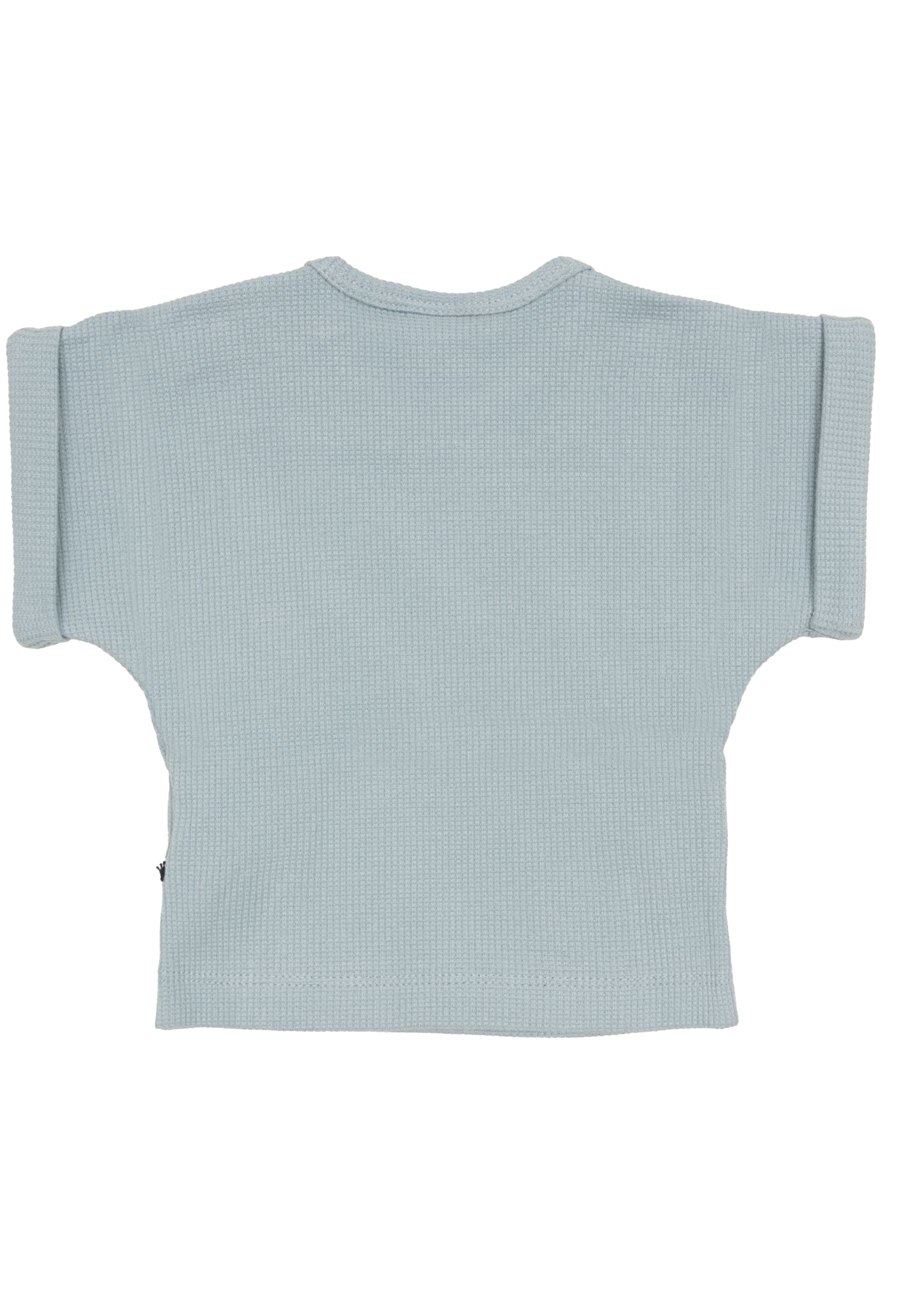 Klein Baby T-shirt Oversized Waffle Blue SS26