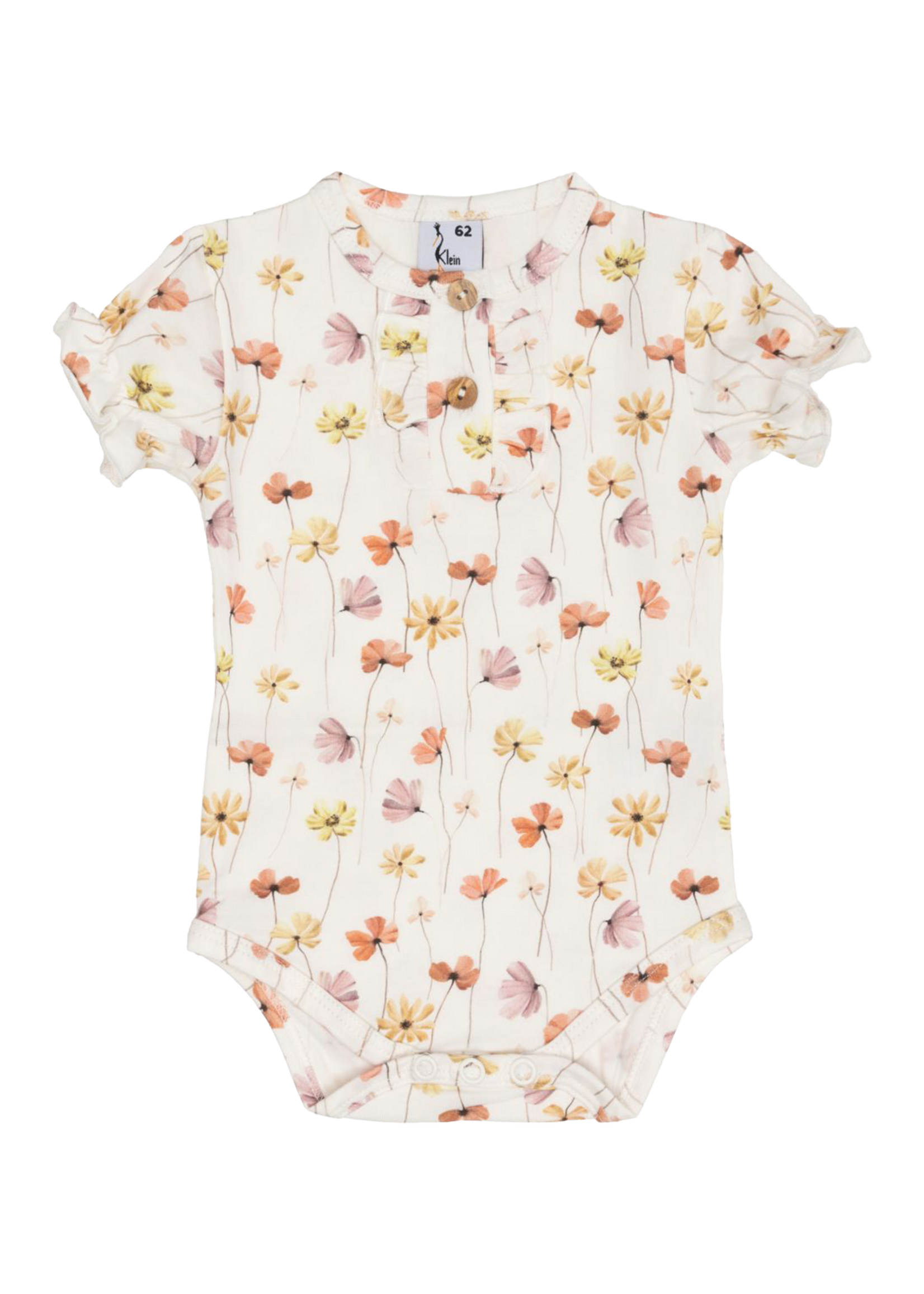 Klein Baby Body Ruffle AOP Flowers SS26