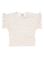 Klein Baby T-shirt Ruffle Butterfly AOP Waves SS26