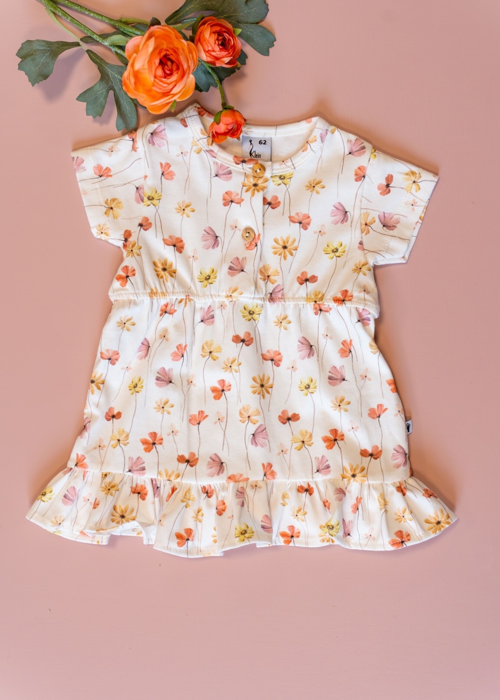 Klein Baby Dress Shortsleeve AOP Flowers SS26