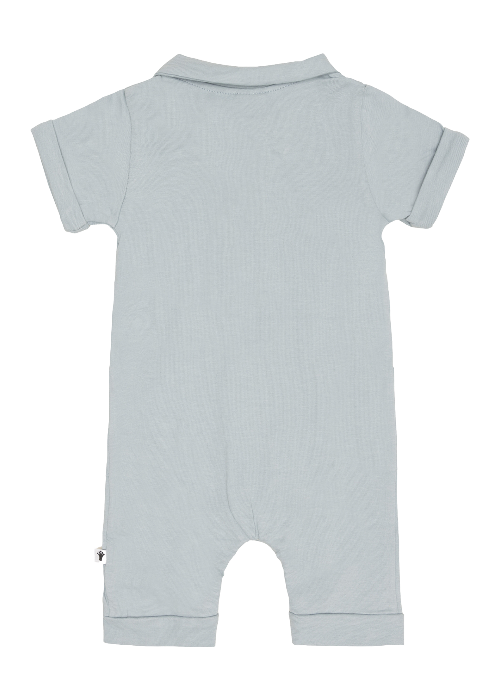 Klein Baby Jumpsuit Short Pockets Blue SS26