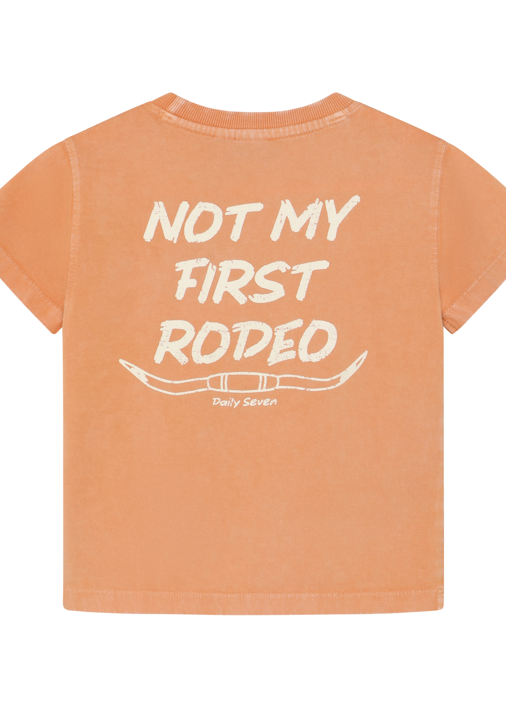 Daily 7 T-shirt Backprint Sandstone