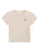 Navy Natural Sem t-shirt little boat ecru
