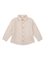 Navy Natural Boyd blouse almond mousseline