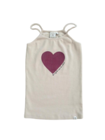 Navy Natural Aimee Top heart