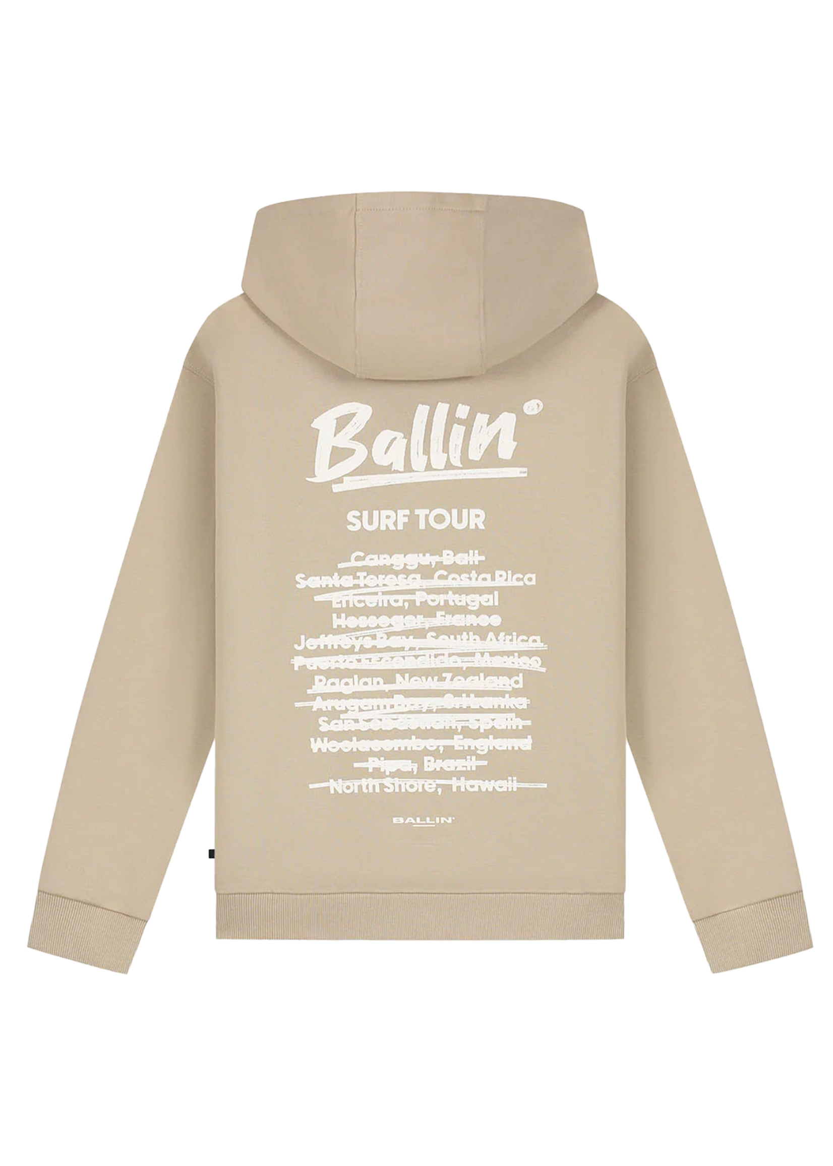 Ballin Junior Surf Tour Hoodie Taupe