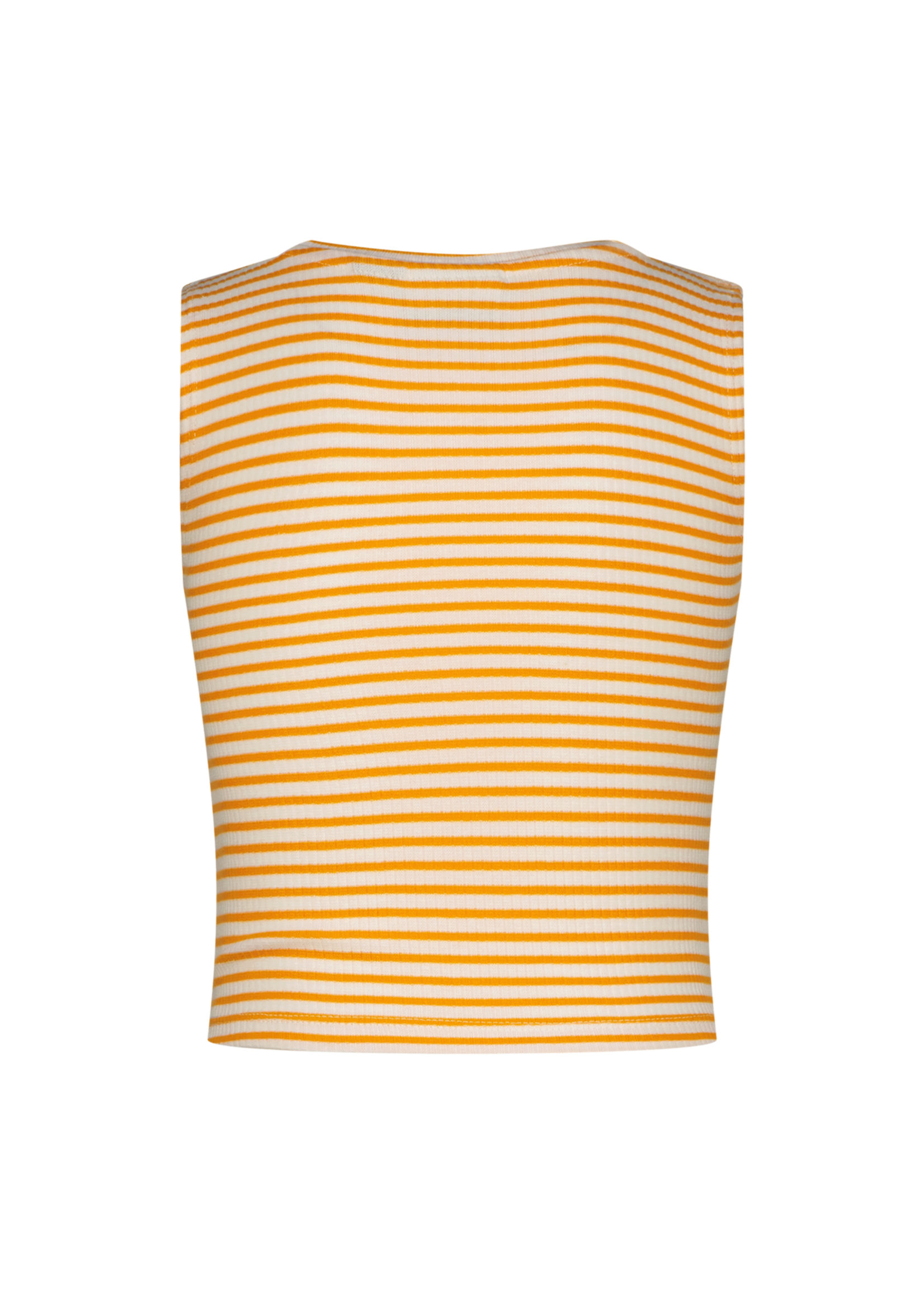 Vingino Icon-Crop stripe rib top Apricot