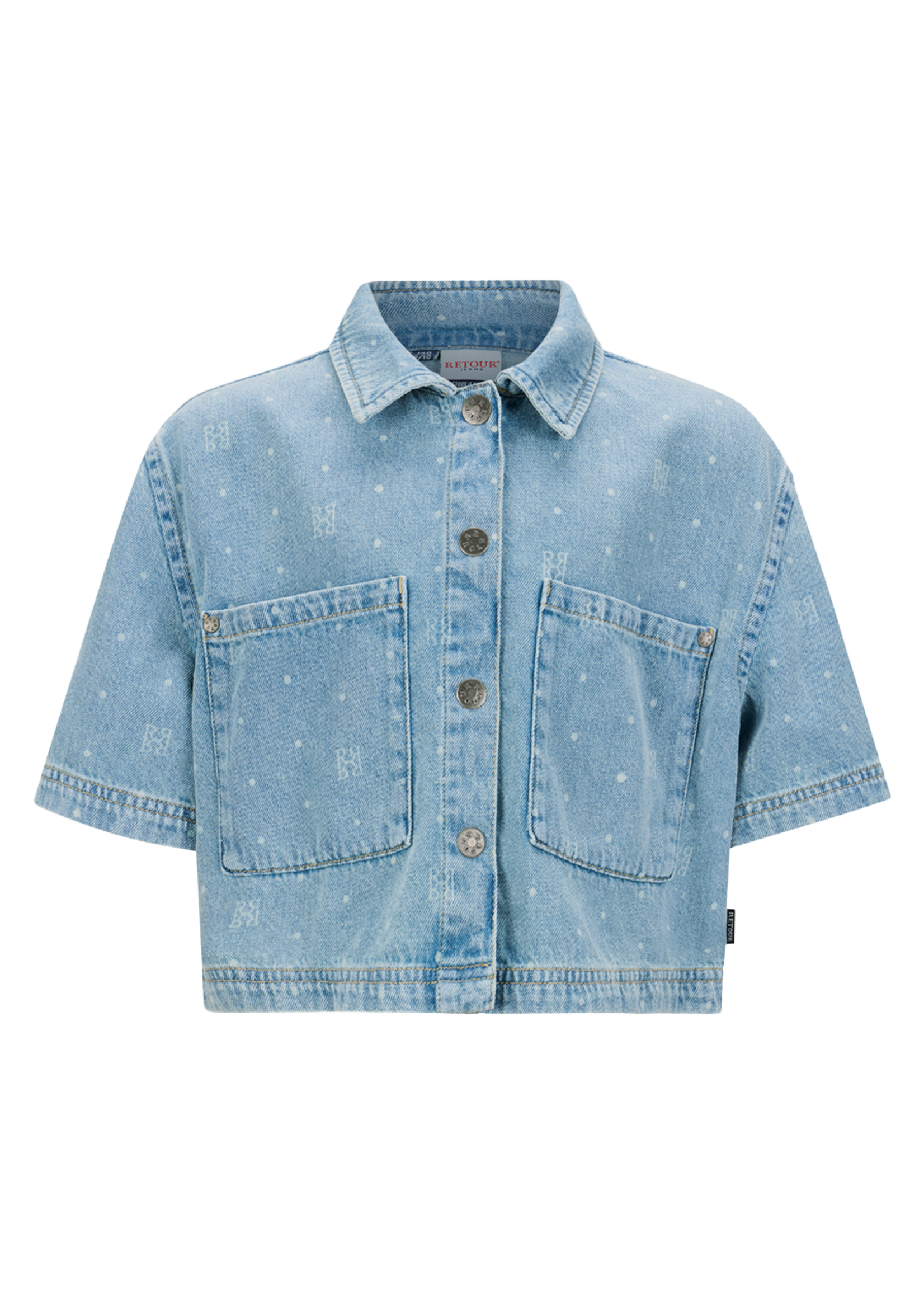 Retour Jeans Flore vintage blue denim