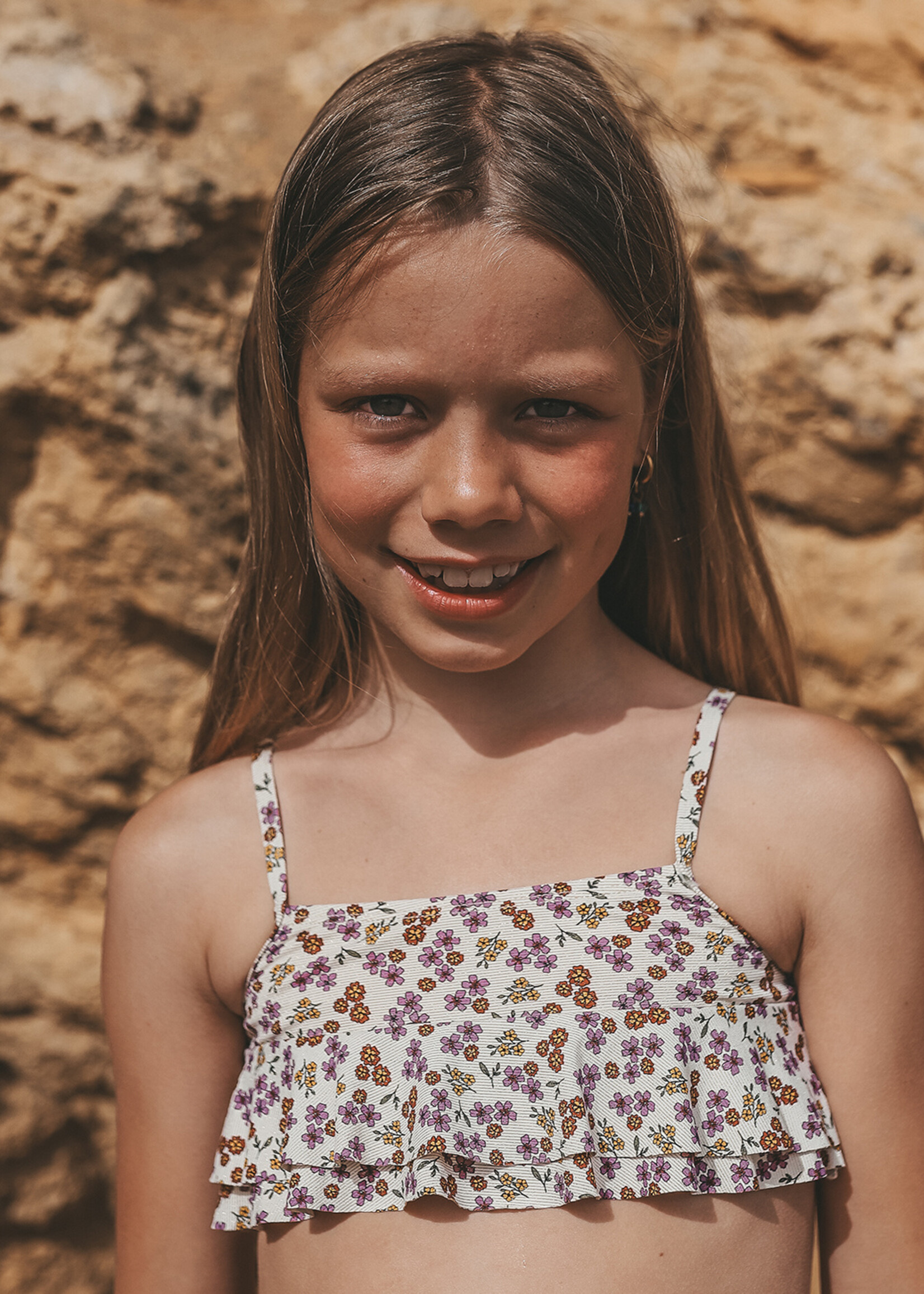 Salted Stories Sparkly Flower | Bikini Bombay Brown