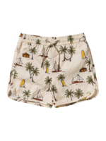 Salted Stories Sailing | Swim Shorts White Swan