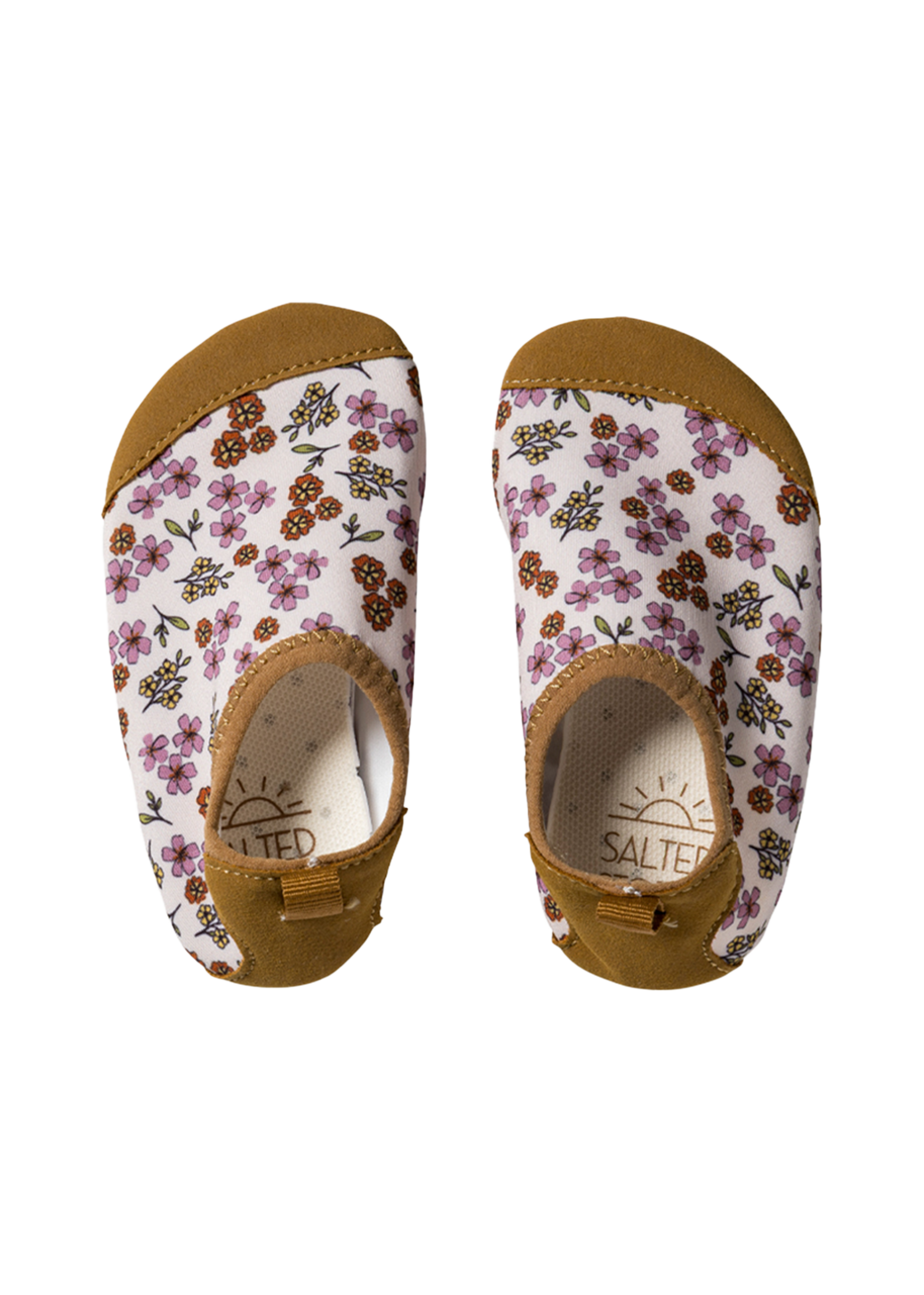 Salted Stories Sparkly Flower | Water Shoes White Swan