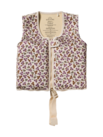 Salted Stories Sparkly Flowers | Floating Vest White Swan