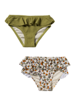 Salted Stories Pomme Flower x Glitter Crinkle | 2-Pack White Swan