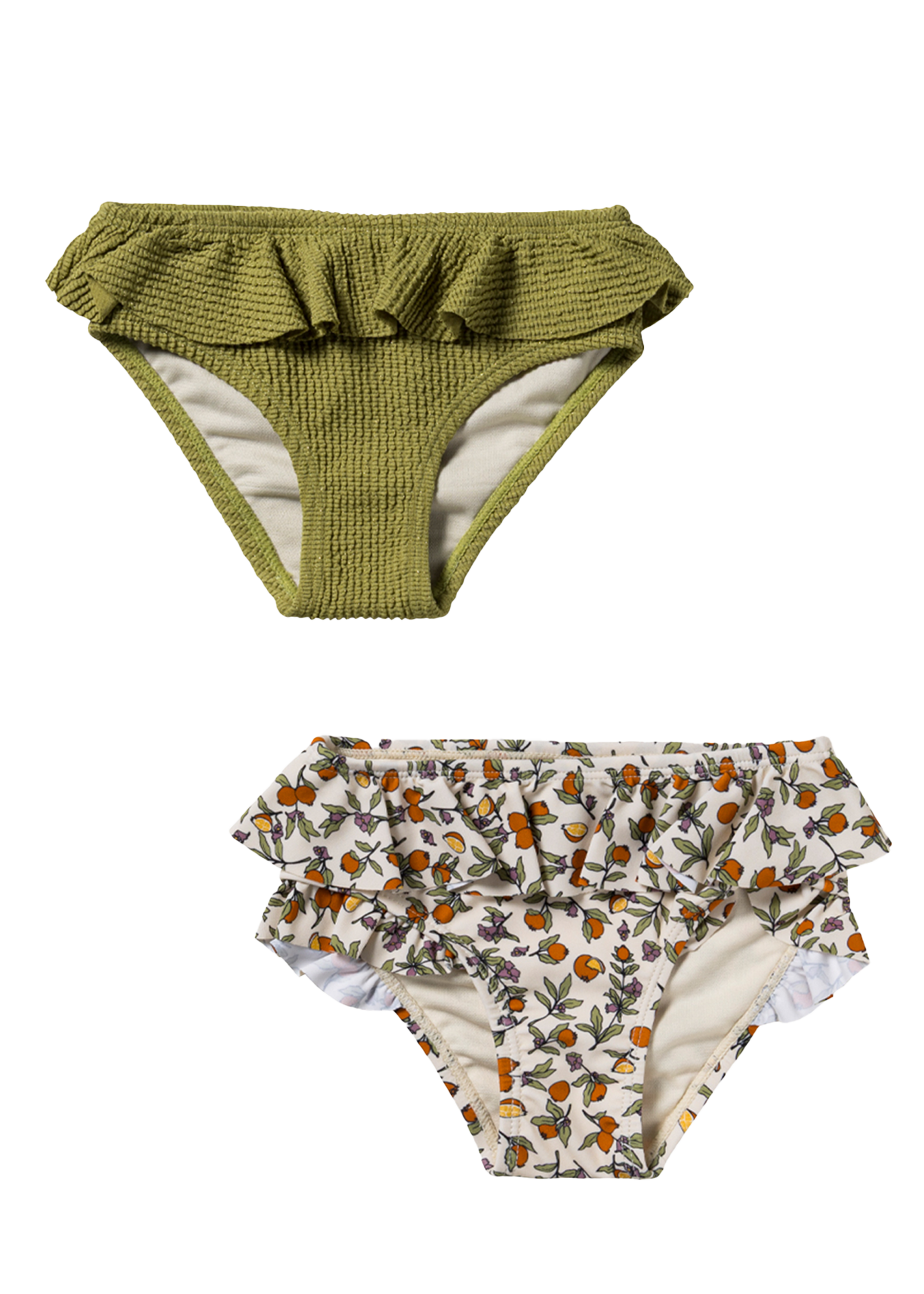 Salted Stories Pomme Flower x Glitter Crinkle | 2-Pack White Swan