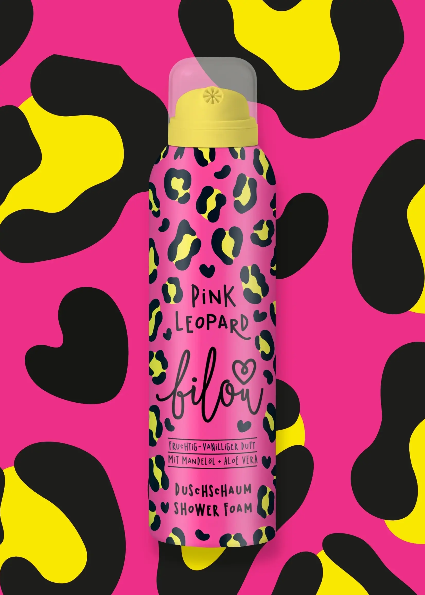 Bilou Showerfoam Pink Leopard