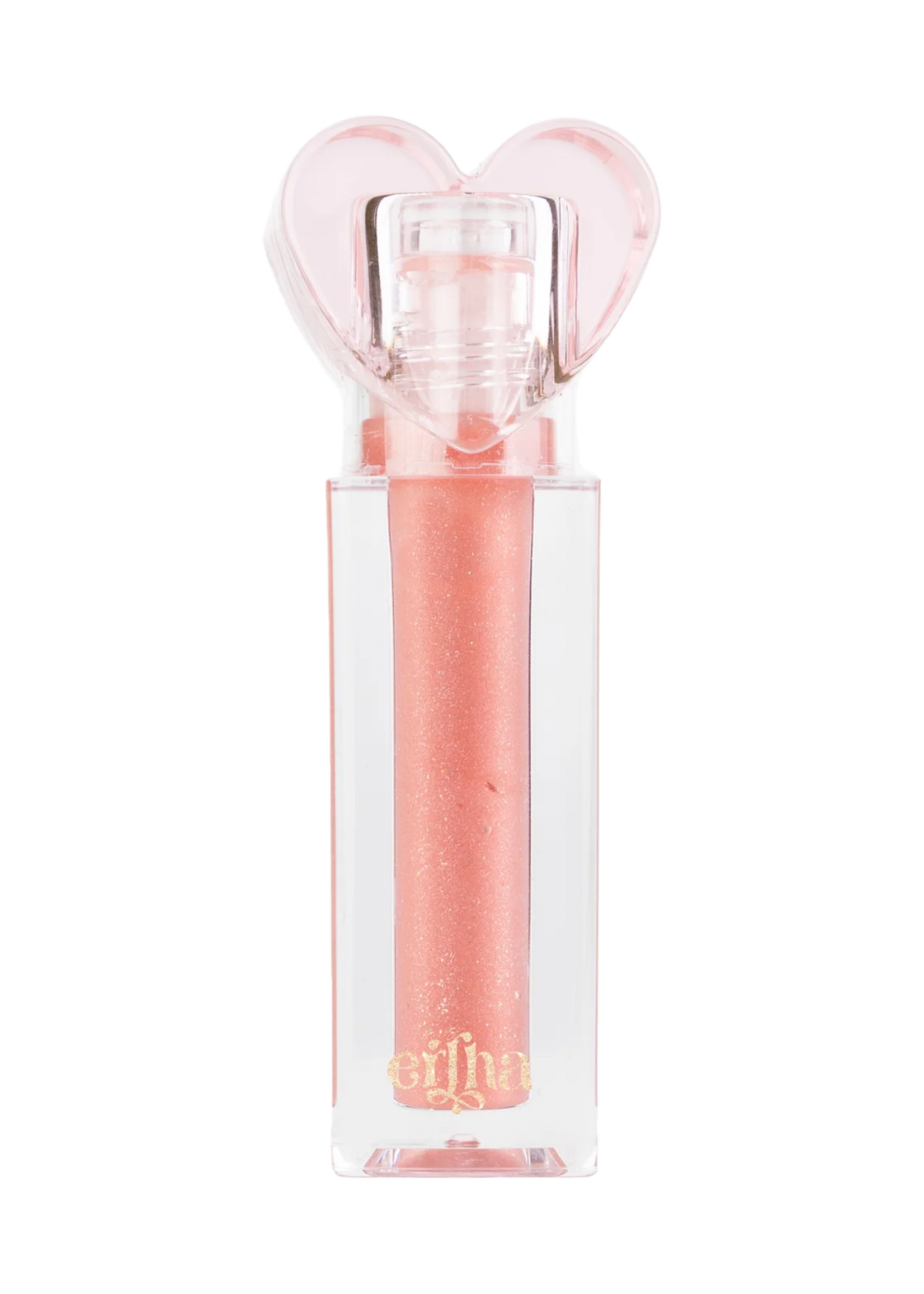 Mrs Ertha Lip Gloss Glitter Pink - Strawberrie Flavor