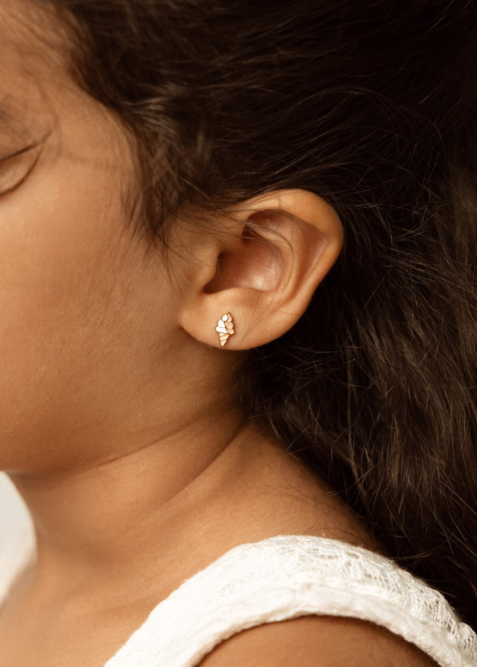 Mrs Ertha Studs Earrings Sweet Icecream