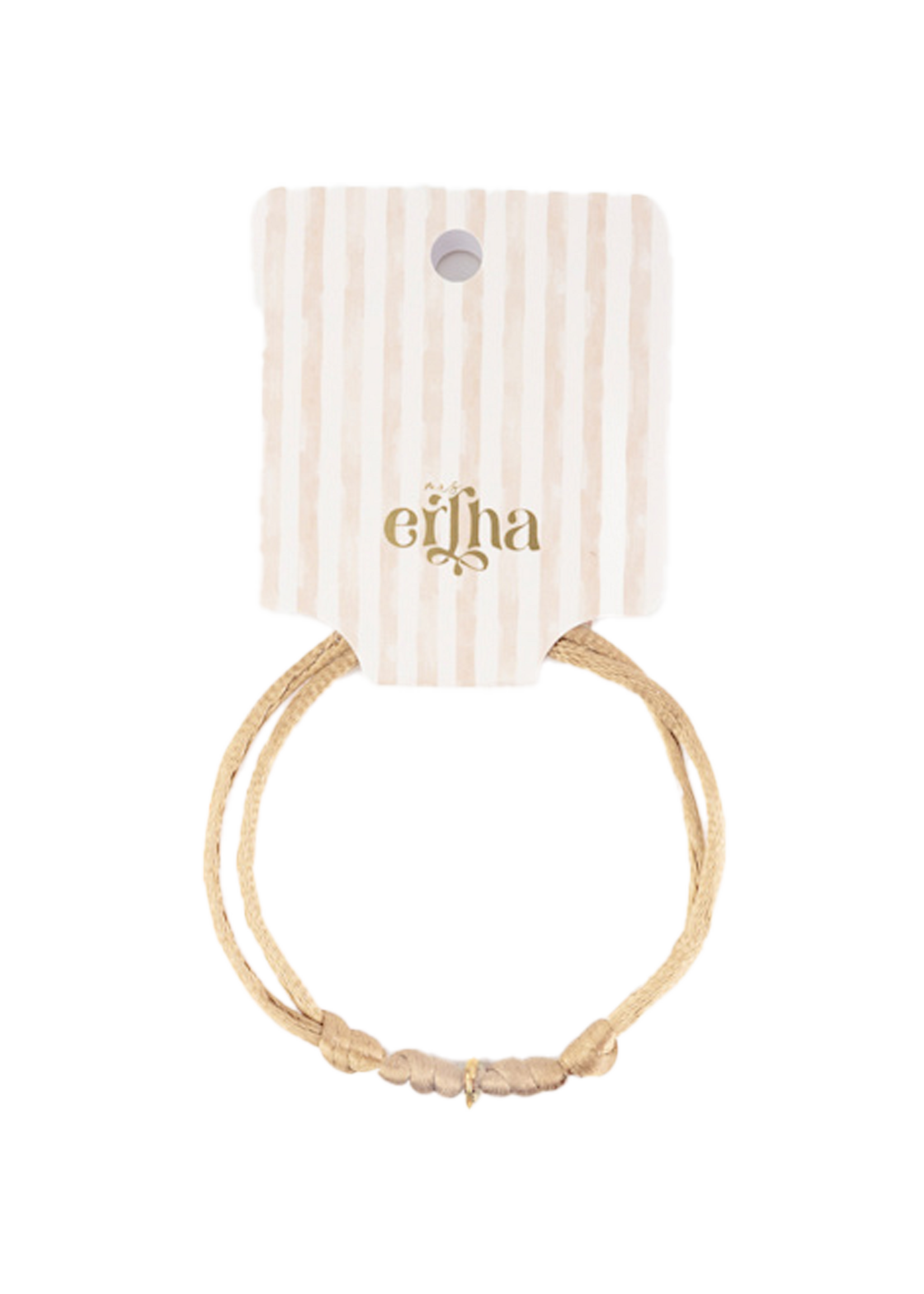 Mrs Ertha Make My Bracelet Single Hoop Soft Peach