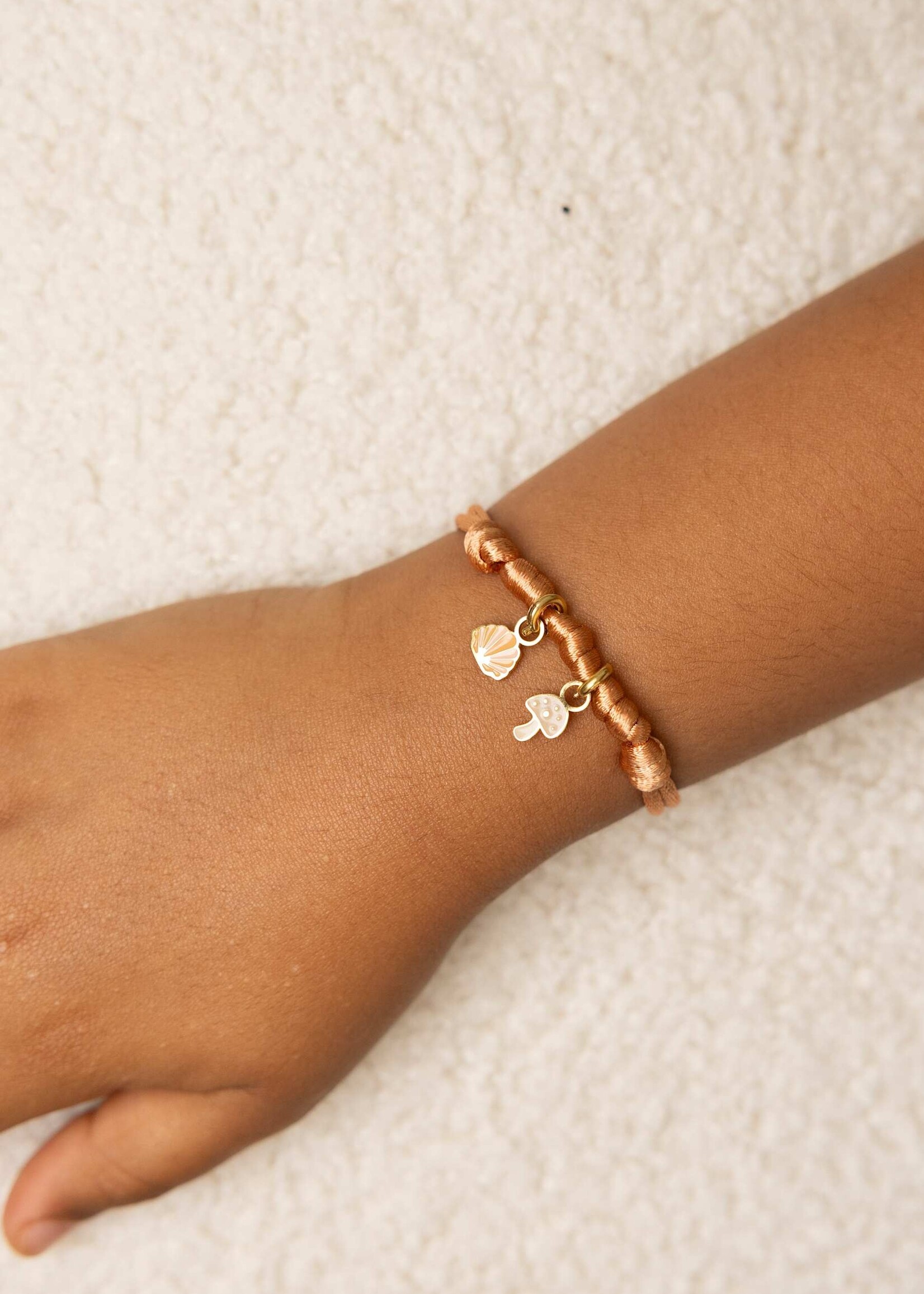 Mrs Ertha Make My Bracelet Two Hoops Rusted