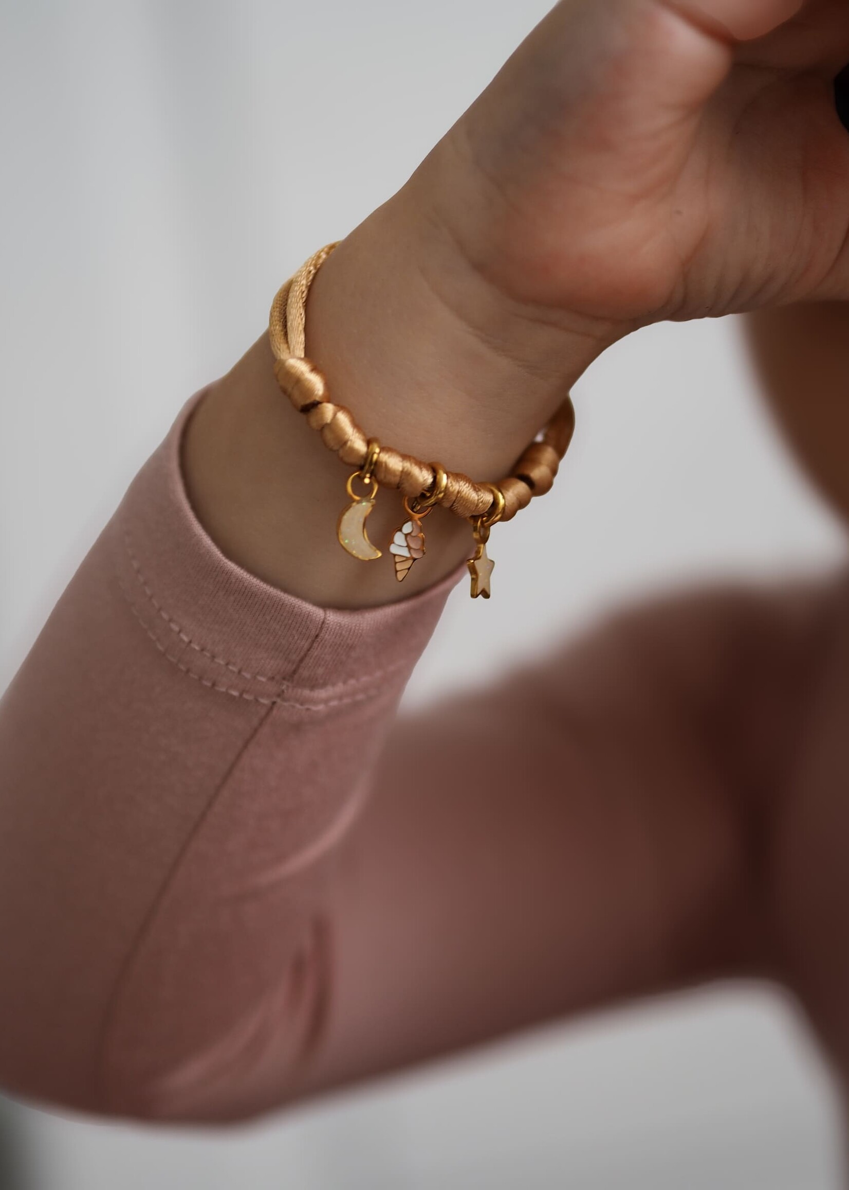 Mrs Ertha Make My Bracelet Two Hoops Rusted