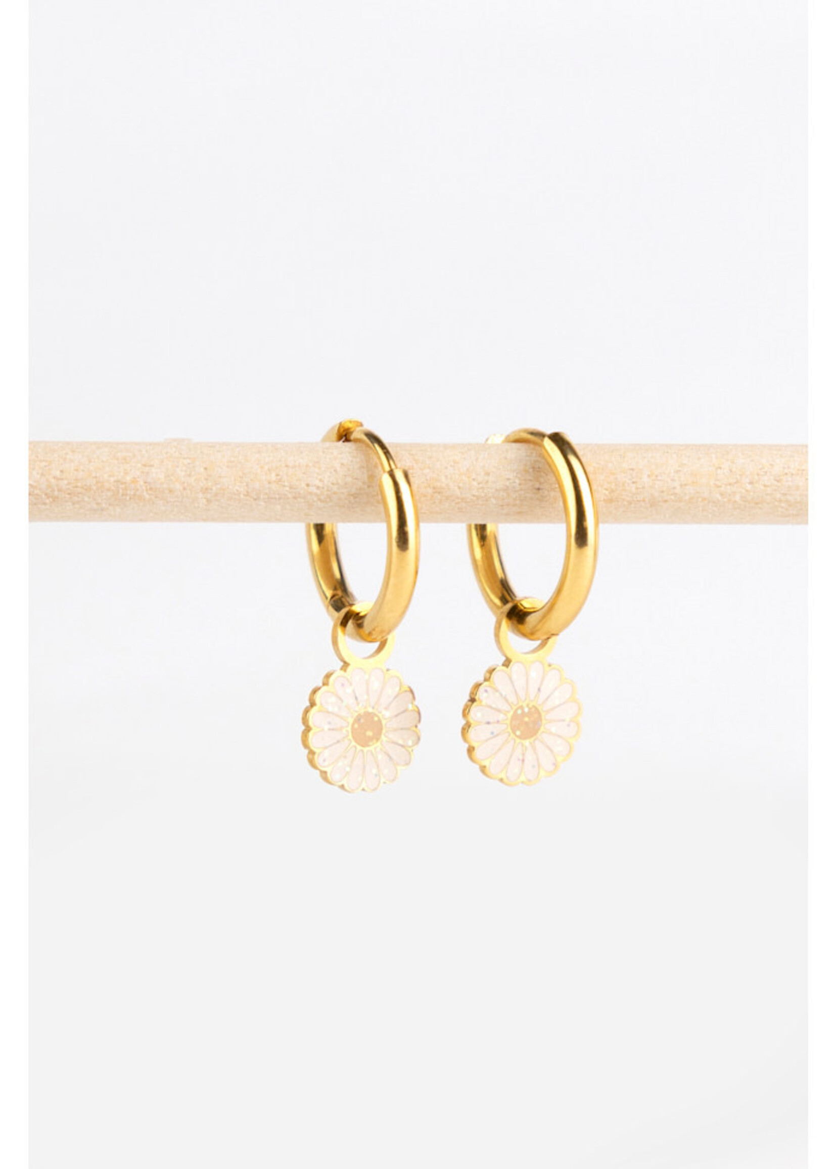 Mrs Ertha Charms Golden Daisy | Set van 2