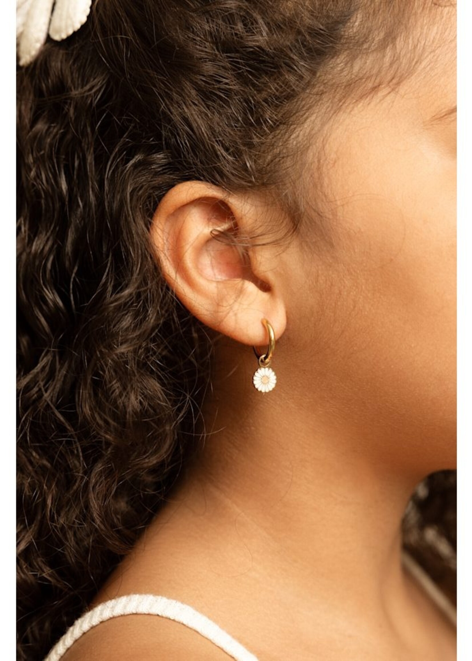 Mrs Ertha Charms Golden Daisy | Set van 2