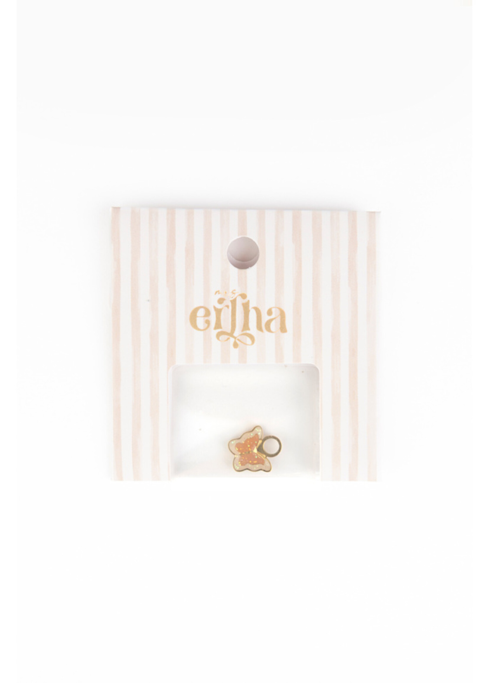 Mrs Ertha Charms Glitter Butterfly