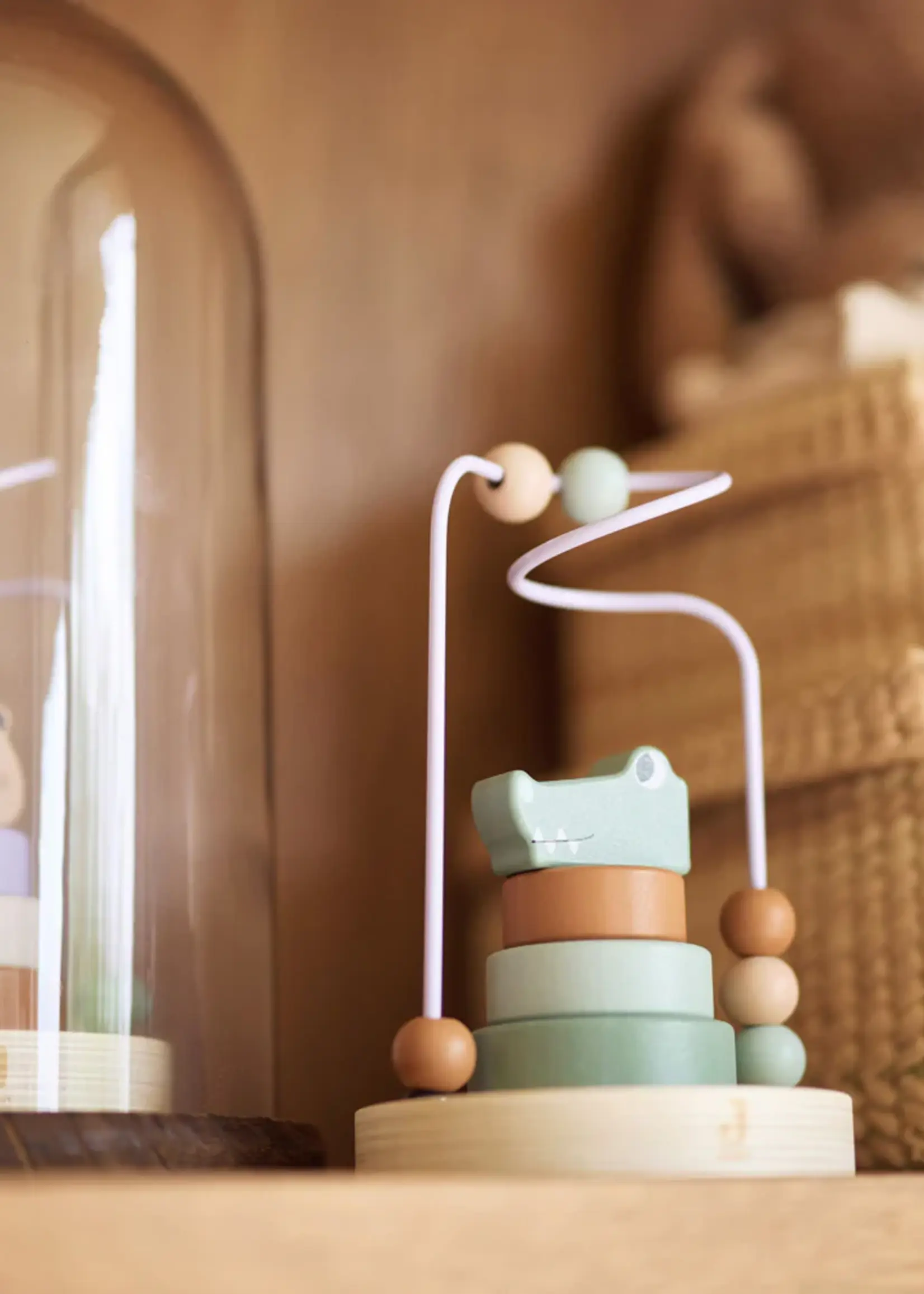 Jollein Houten Spiraal - Jungle Jambo Croco