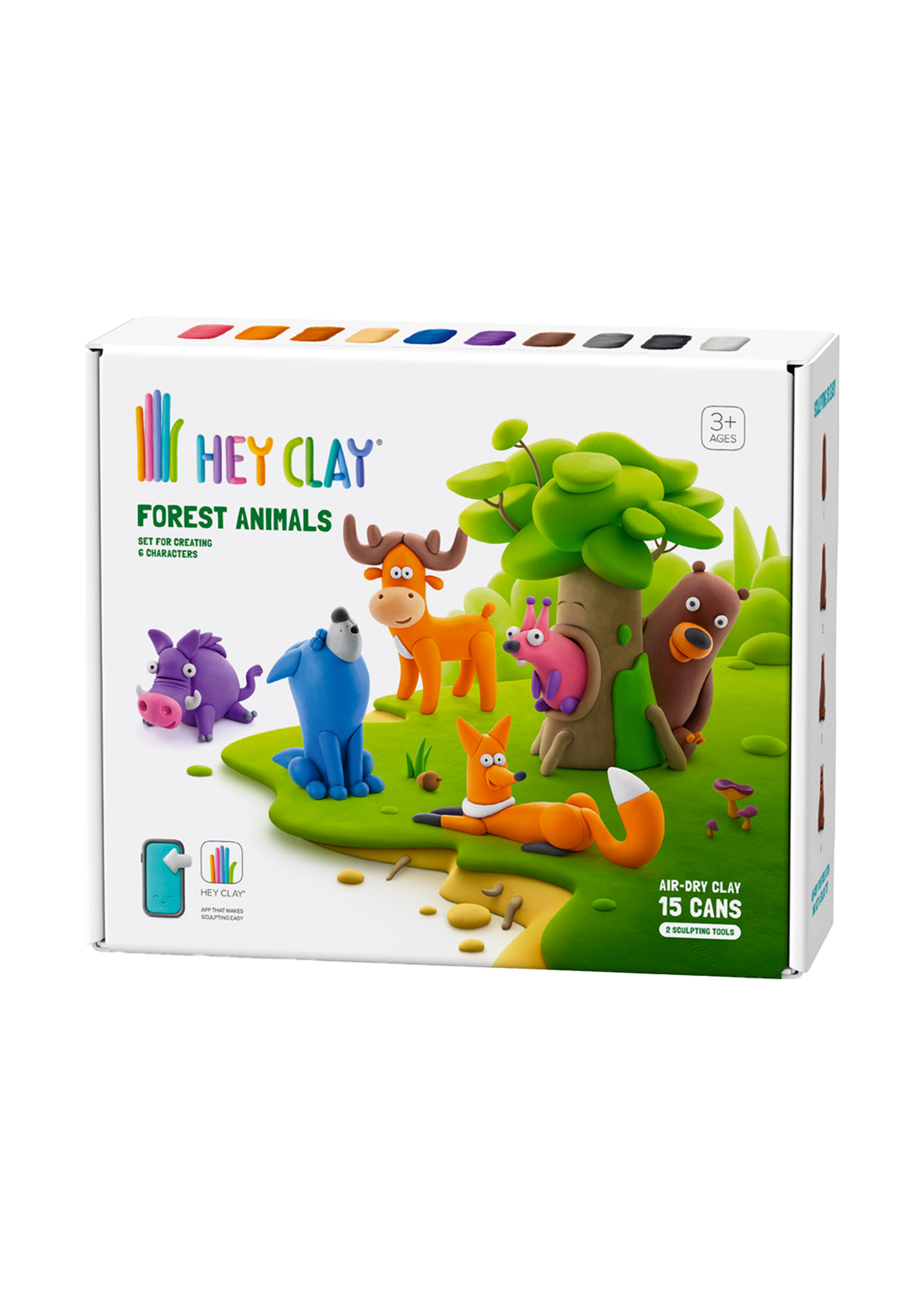 Hey Clay Forest Animals | 15 cans