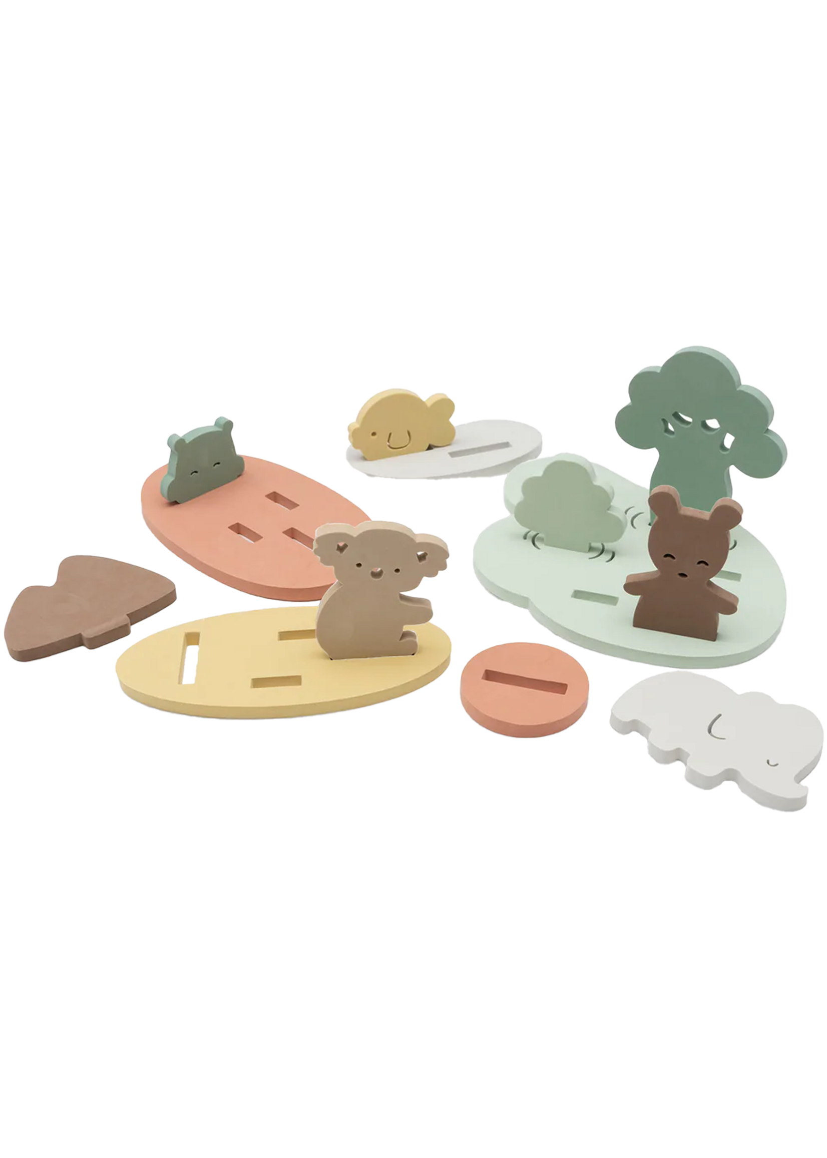 Jollein Badspeelset Foam Kangaroots