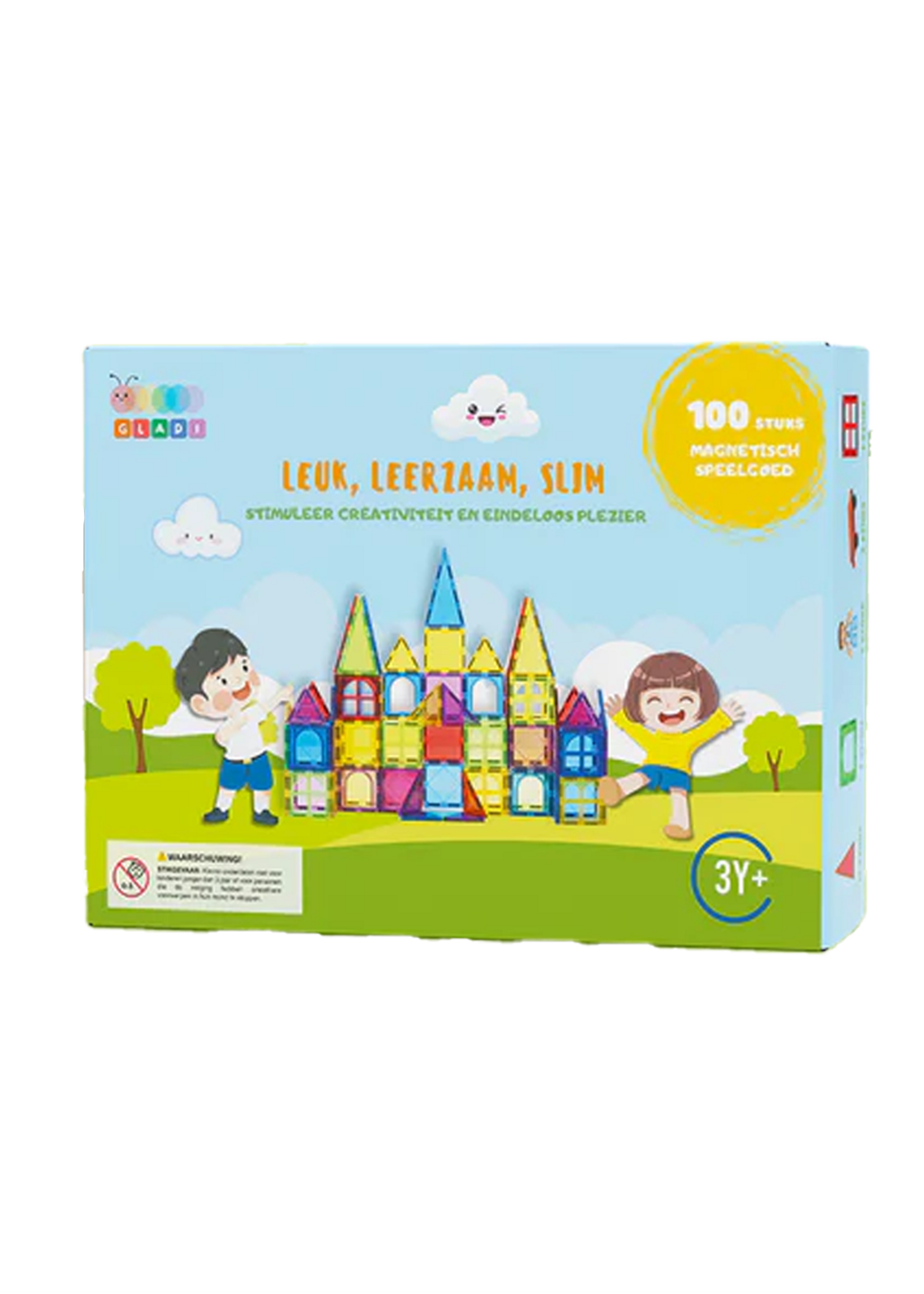 Gladi Magneet tegels | 100 stuks