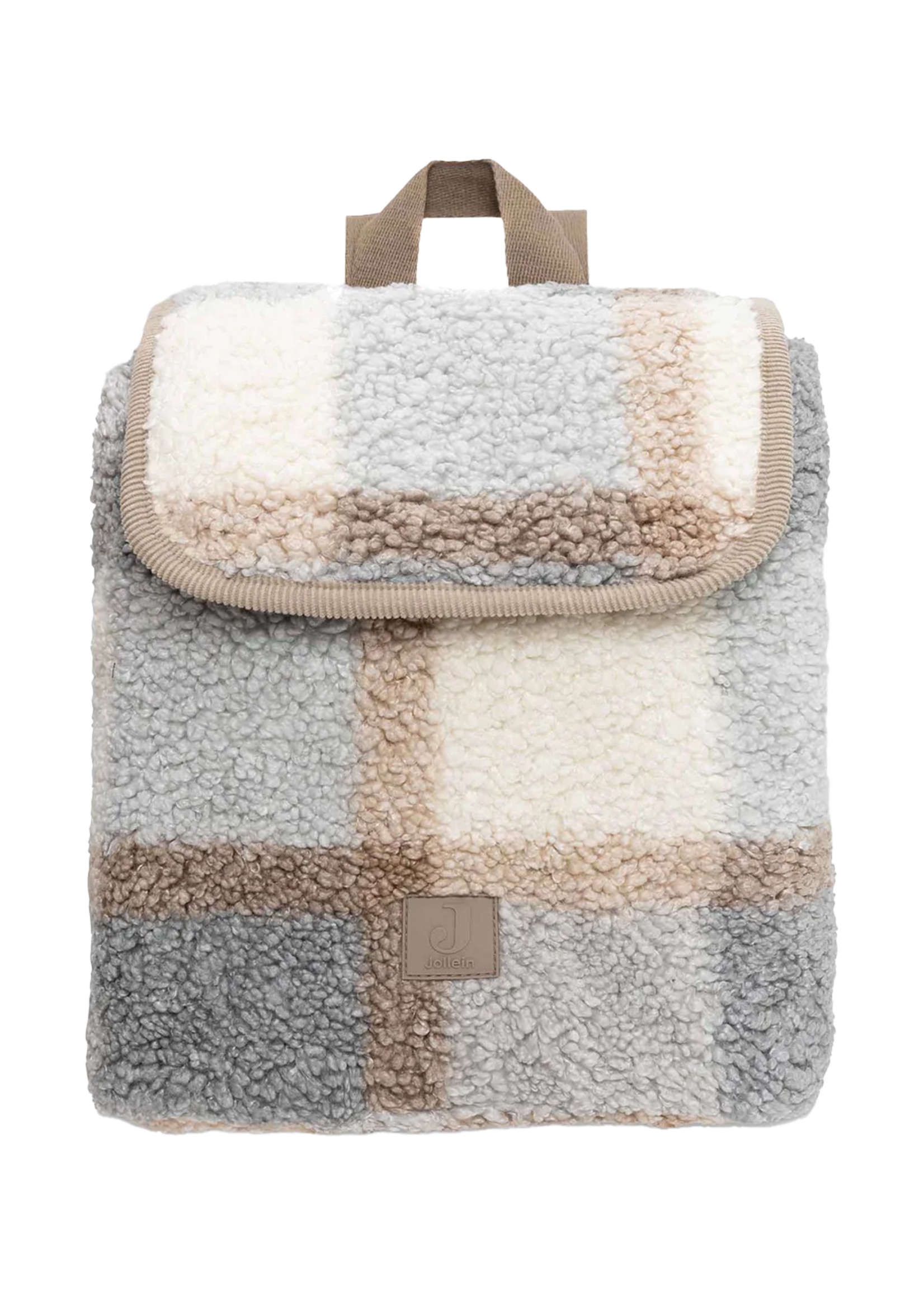 Jollein Rugtasje | Check boucle
