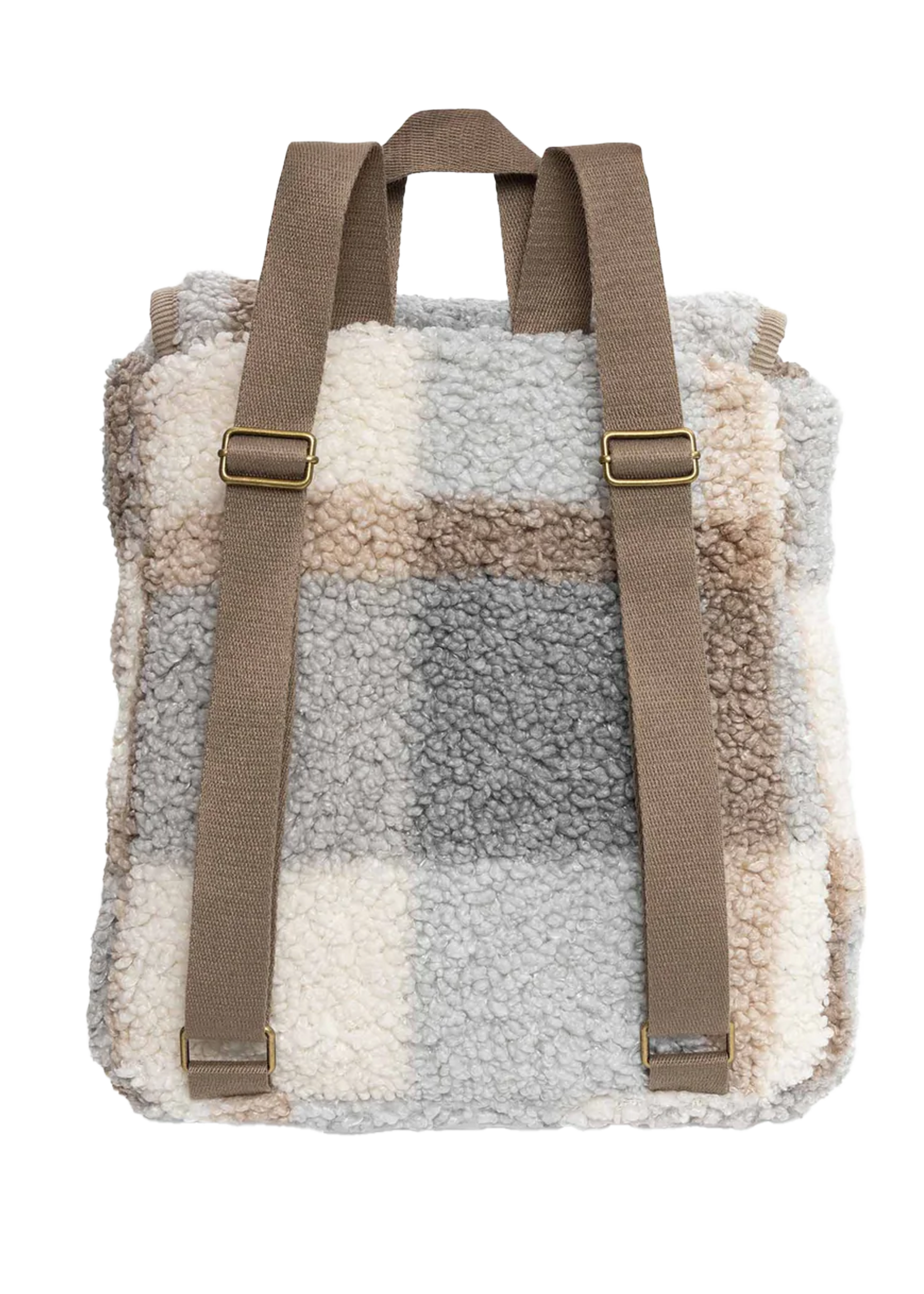 Jollein Rugtasje | Check boucle