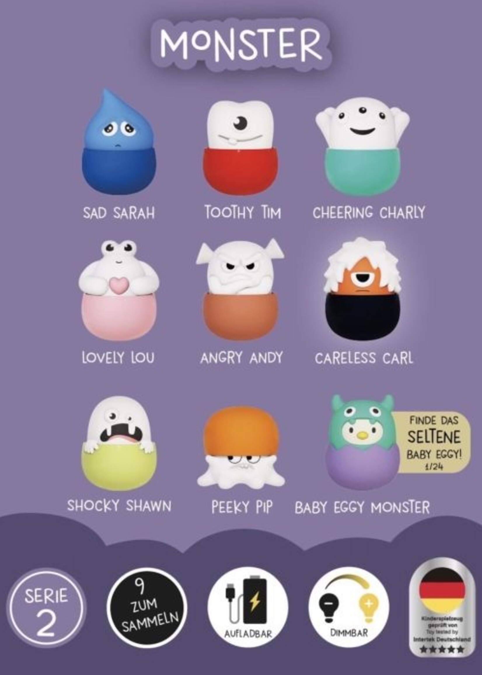 Eggy Mystery Lights | Monsters