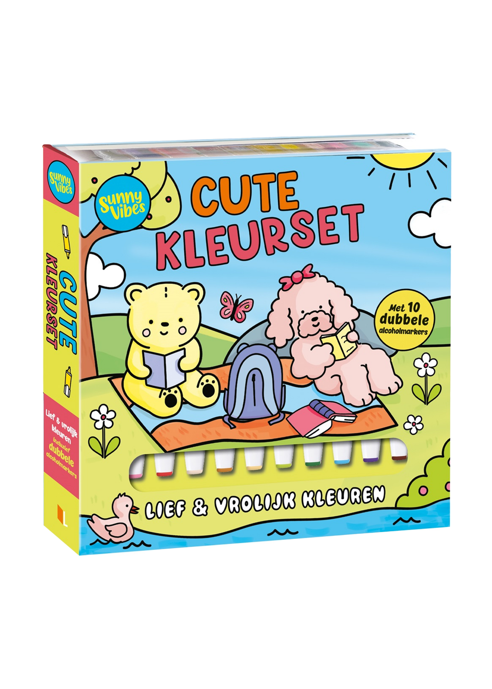 Lantaarn Sunny vibes - Kleurset Cute