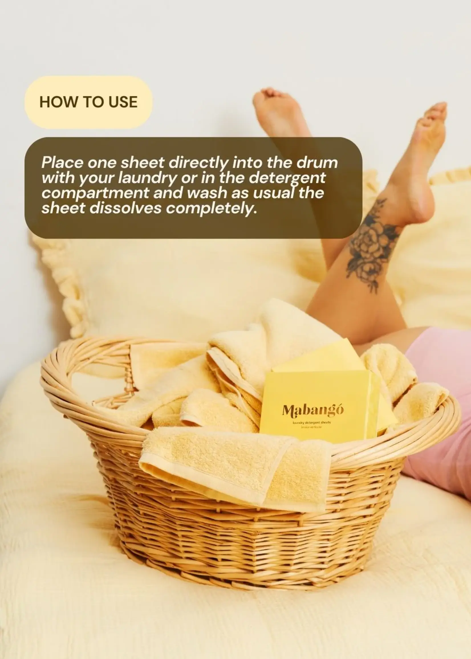 Mabangó Laundry detergent sheets